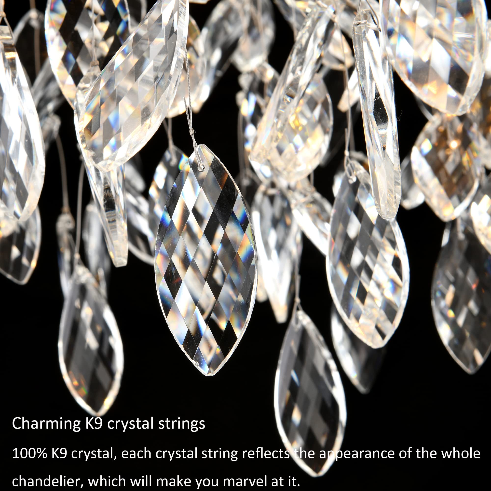 Crystal Tree Branches Chandelier - 23.7