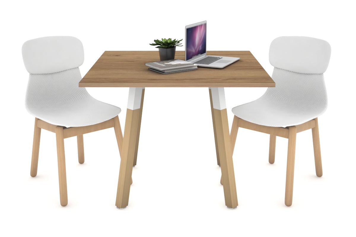 Solid Wood Square Coffee Table with Quadro Legs - 31.5
