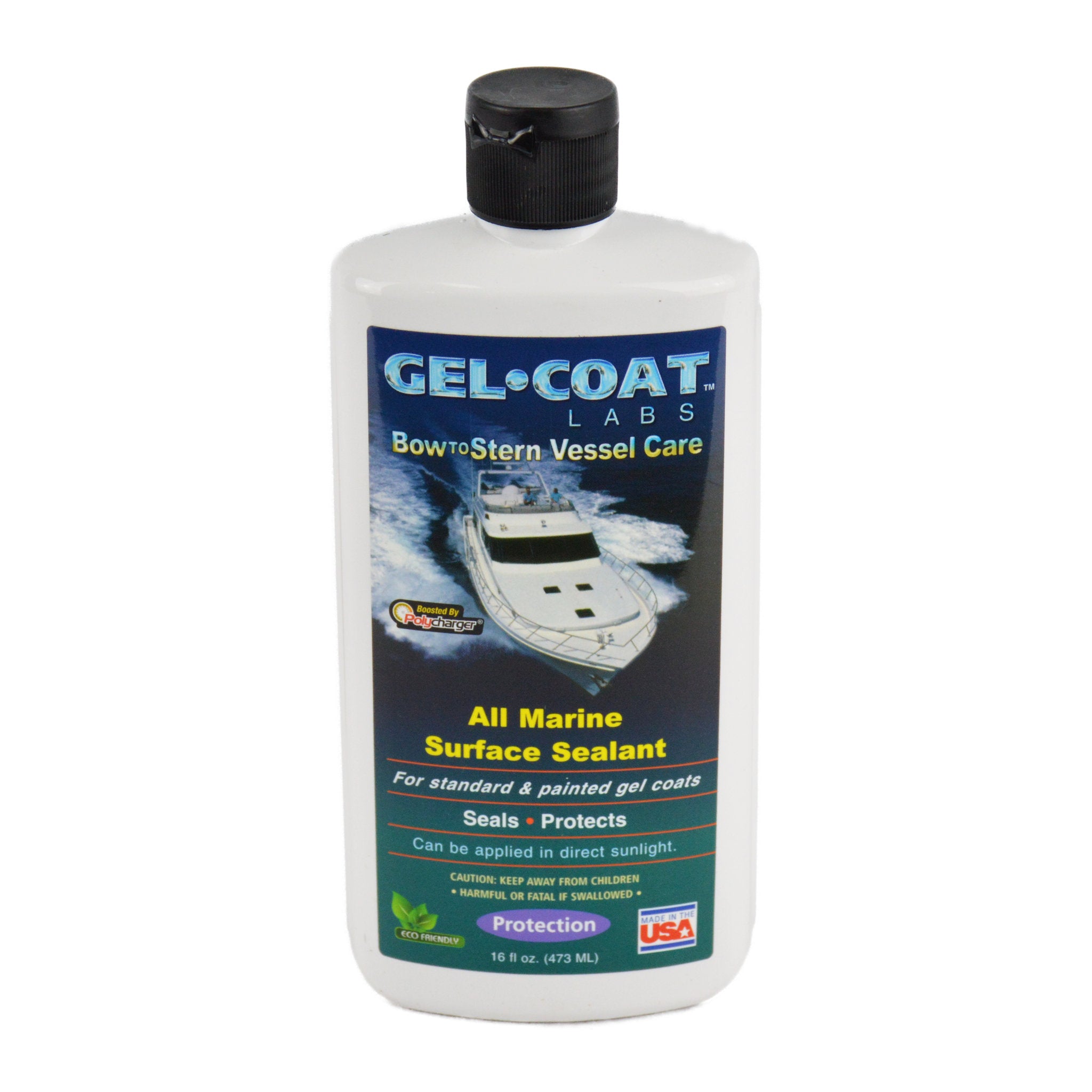 Gel Coat Labs Premium Surface Sealant - High Gloss Protective Coating for Cars, Boats & RVs | Long-Lasting Shine & UV Protection | Ideal for Automotive, Marine & Vehicle Detailing