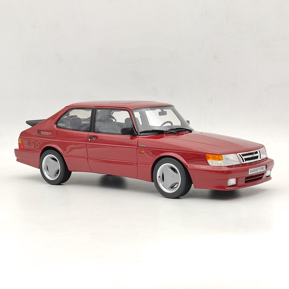 1/18 Scale Saab 900 Turbo T16 Airflow Red Resin Model Car - DNA Collectibles DNA000112 - Perfect for Car Enthusiasts, Collectors & Home/Office Display