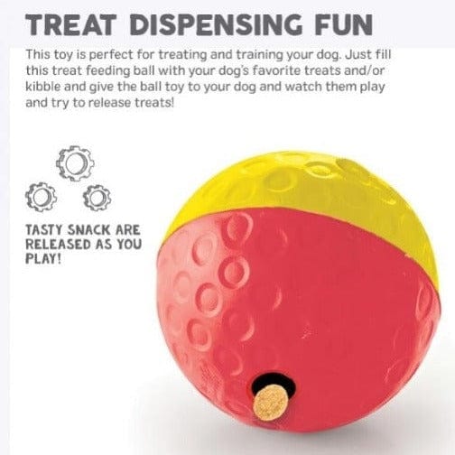 Outward Hound Treat Tumble Interactive Dog Toy - Fun Puzzle Feeder for Small & Large Dogs - Mental Stimulation & Slow Feeding - Perfect for Indoor Play & Training Sessions