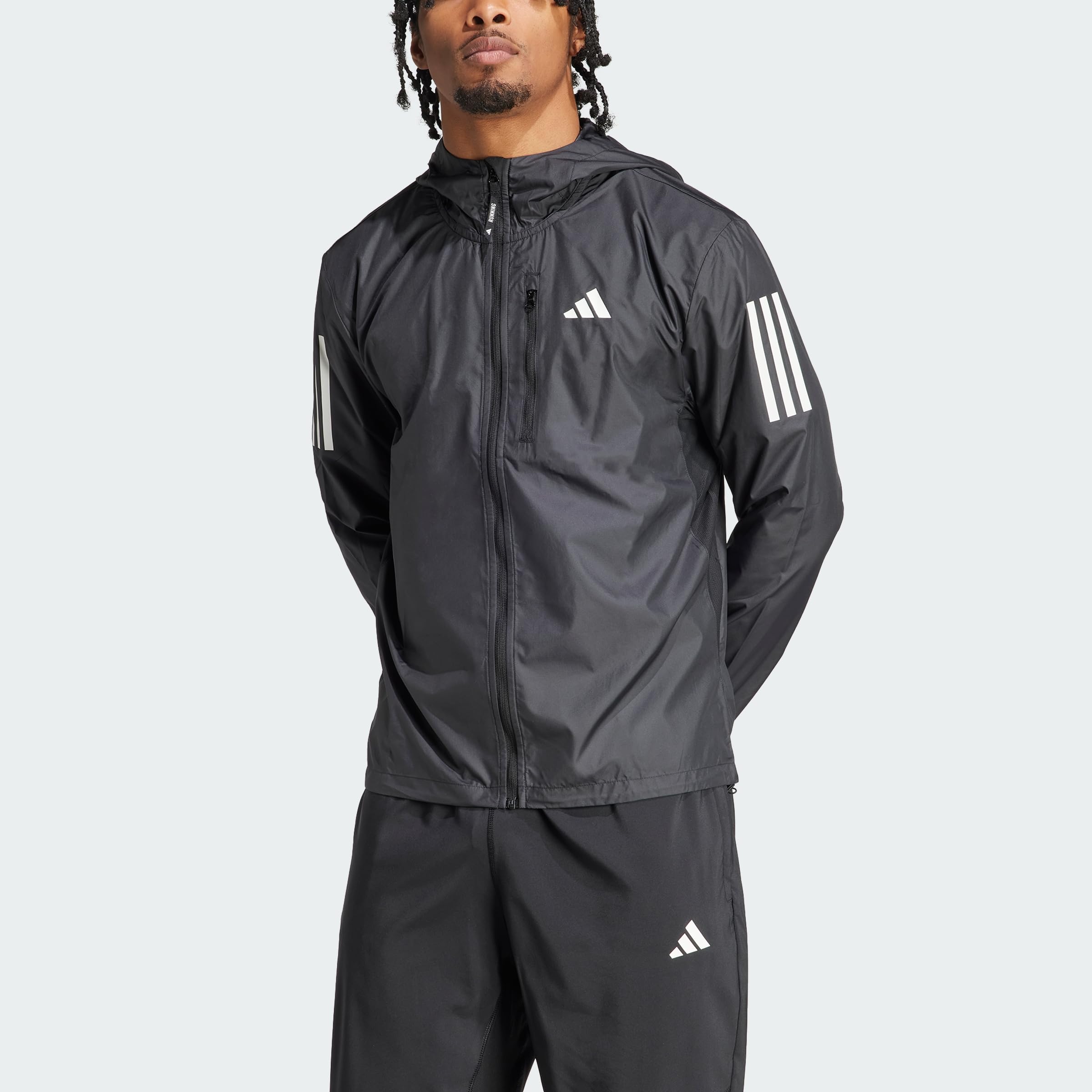 adidas Men's Own The Run Jacket - Lightweight Running Windbreaker for Outdoor Jogging & Training - Perfect for Cold Weather Workouts & Gym Sessions
