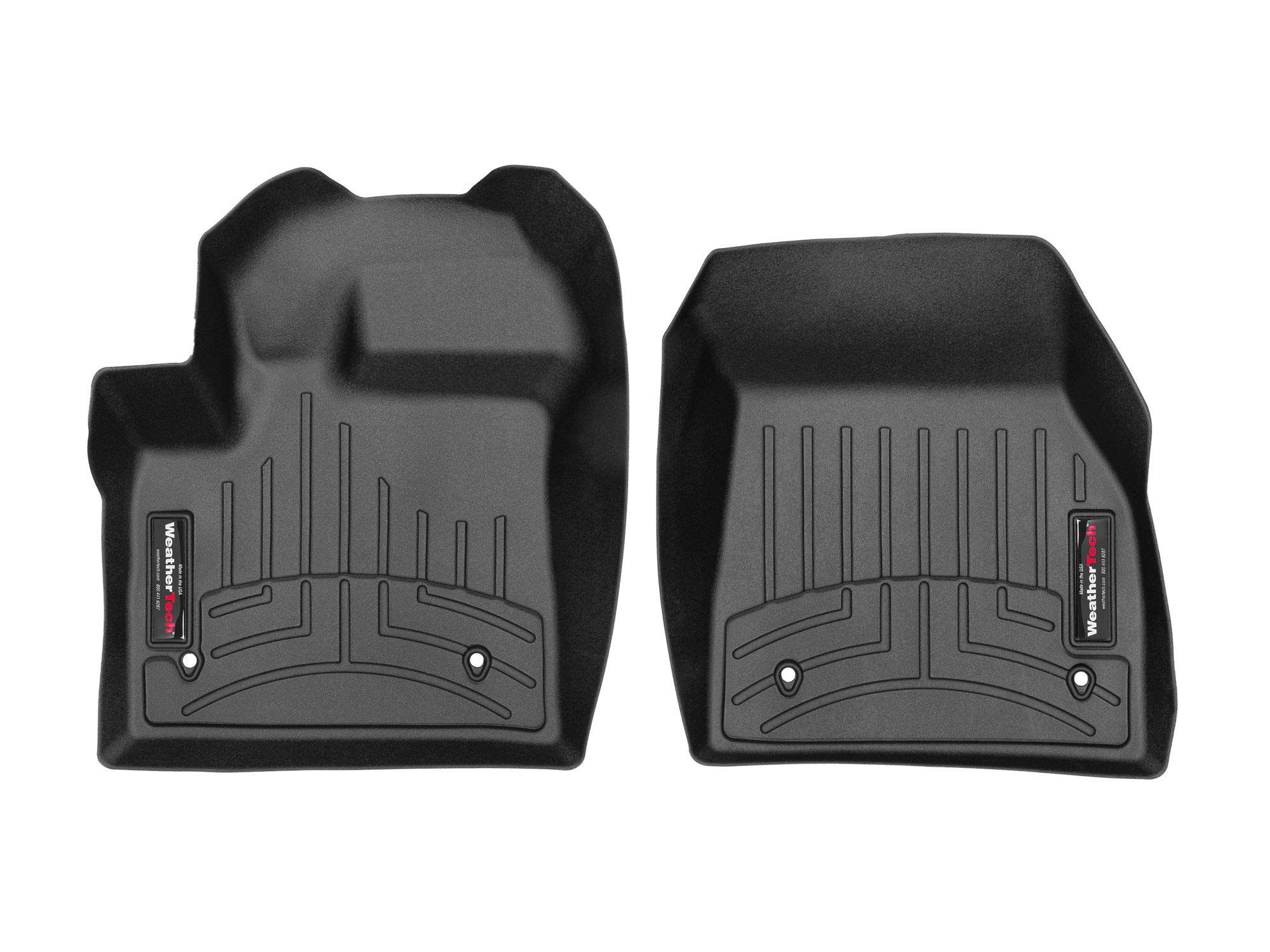 WeatherTech Custom Fit All-Weather Floor Mats for Cars & Trucks - Heavy Duty FloorLiner (Model 4415411) | Perfect for Winter Snow, Mud & Rain Protection | Durable Car Accessories for Daily Commute & Off-Road Adventures