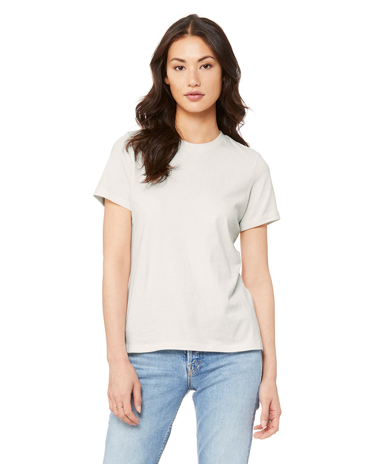 Bella + Canvas B6400 Women's Relaxed Fit Jersey Short Sleeve T-Shirt - Soft & Comfortable Casual Tee for Everyday Wear, Gym, and Lounge
