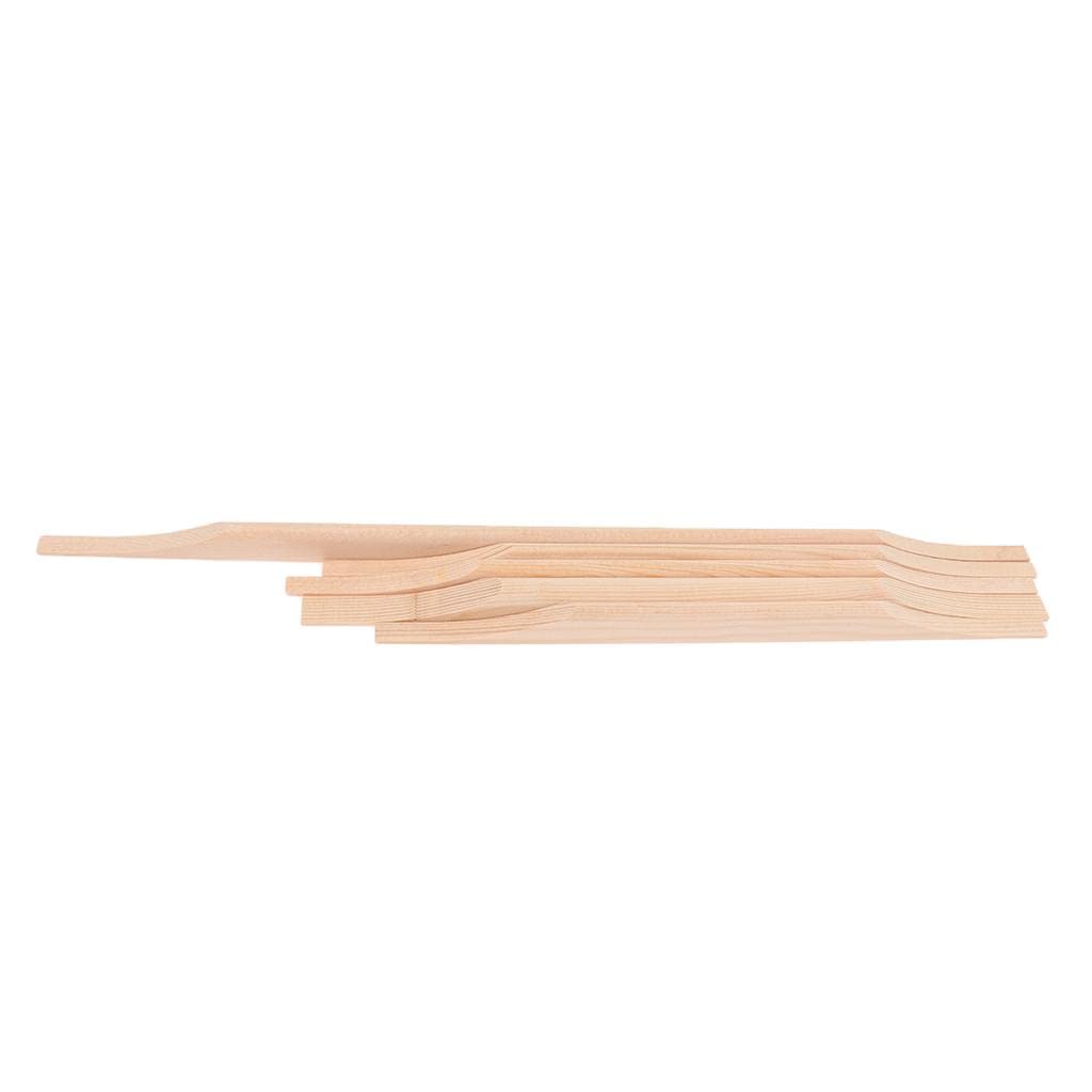 Premium Set of 2 Spruce Guitar Brace Wood Kits for Luthiers & DIY Guitar Makers - Perfect for Acoustic Guitar Repair and Custom Builds