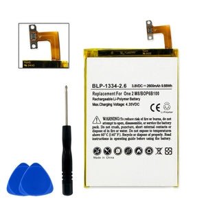 Original HTC B0P6B100 3.8V 2600mAh Li-Polymer Replacement Battery (T) - Compatible with HTC Phones, Extended Power for Gaming & Travel