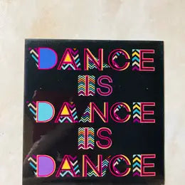 Denali & Co Dance Stickers - Fun & Colorful Vinyl Decals for Dance Studios, Water Bottles, Laptops & More