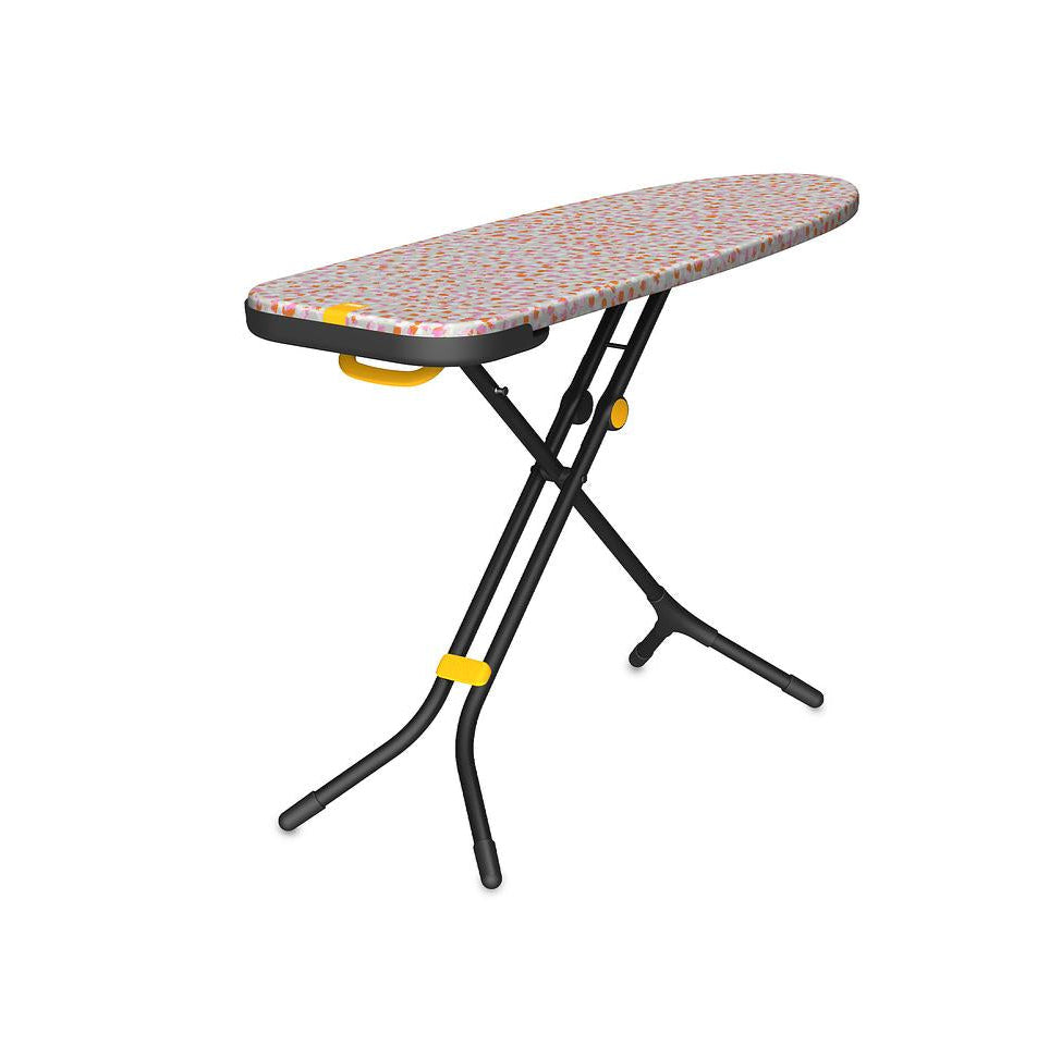 Premium Glide Max Peach Easy Store Ironing Board - 135cm Extra Wide & Stable - Perfect for Home, Laundry Room, or Tailoring Shop