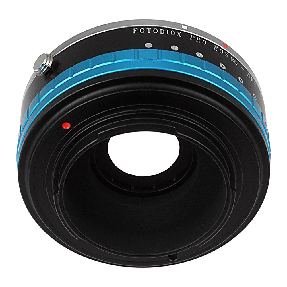 FotodioX Canon EF to Sony NEX Lens Mount Adapter with Iris Control - Compatible with Sony Mirrorless Cameras for Professional Photography & Videography