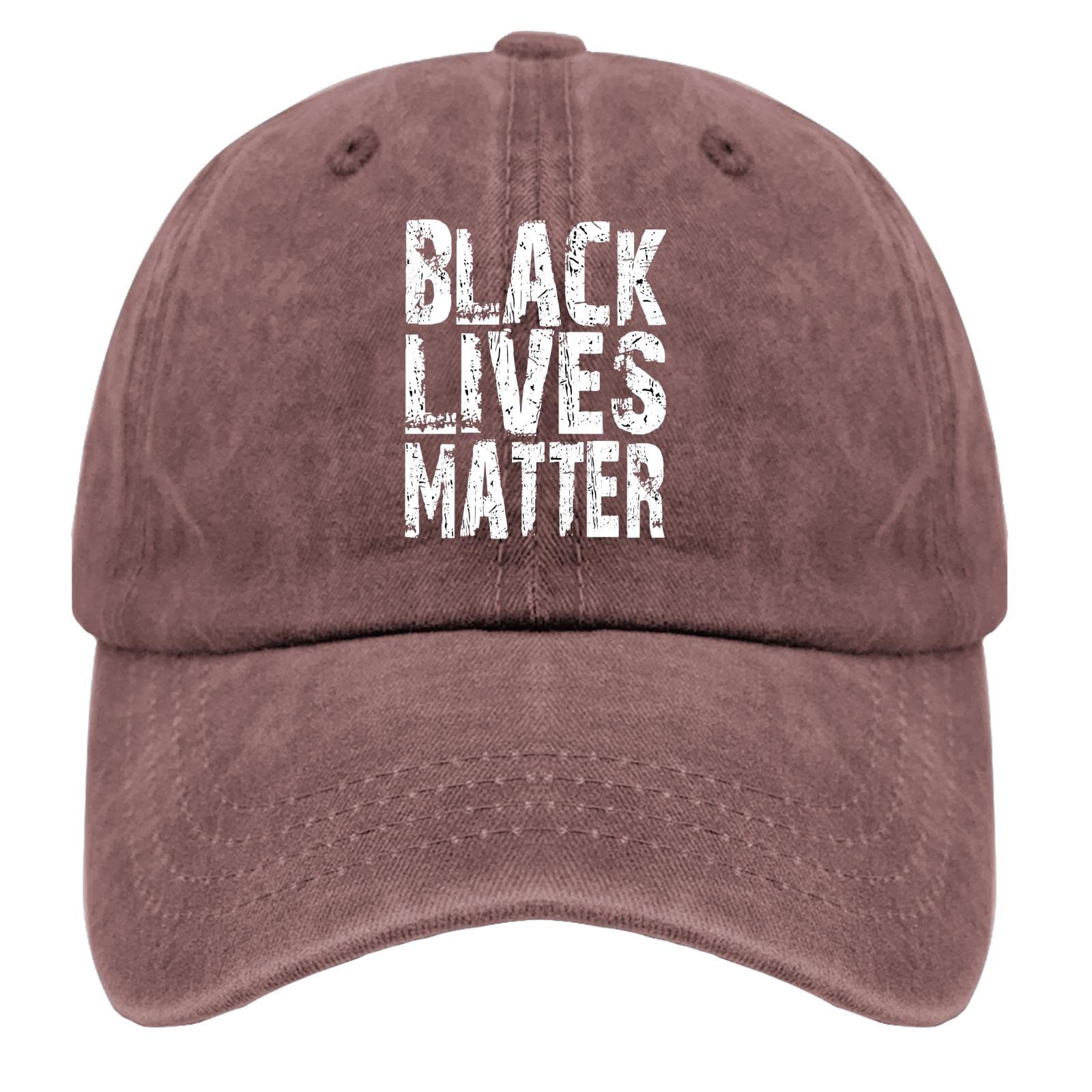 Unisex Breathable Baseball Cap - Adjustable Sports Hat for Men & Women - Black Lives Matter Design - Perfect for Running, Hiking & Outdoor Activities