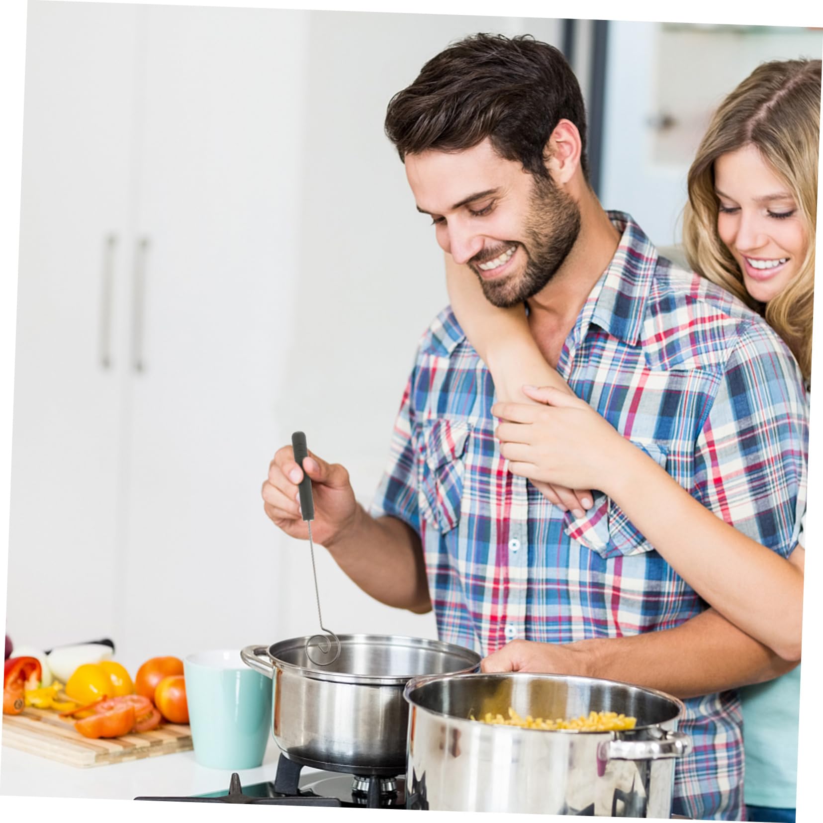 3-Piece Stainless Steel Fondue Forks Set - Heat-Resistant Chocolate & Cheese Dipping Forks with Ergonomic Handle for Melting Pots, Baking, Parties - Smooth Surface Easy Clean (Ideal for Valentine's Day & Family Gatherings)