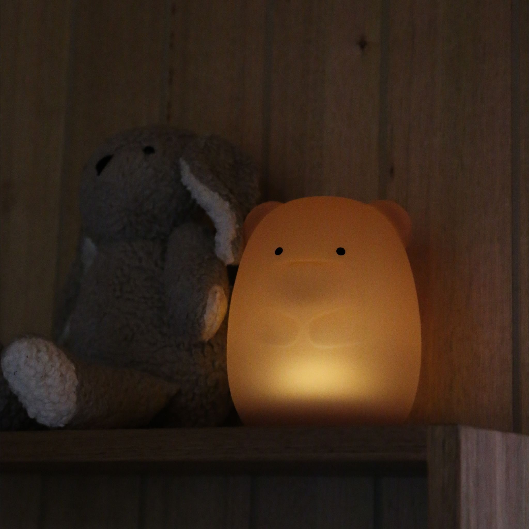 DESIGNSTUFF Bear Night Light for Kids - Soft Glow Nursery Lamp, Cute Camel Design, Perfect for Bedroom, Nursery & Kids Room Decor