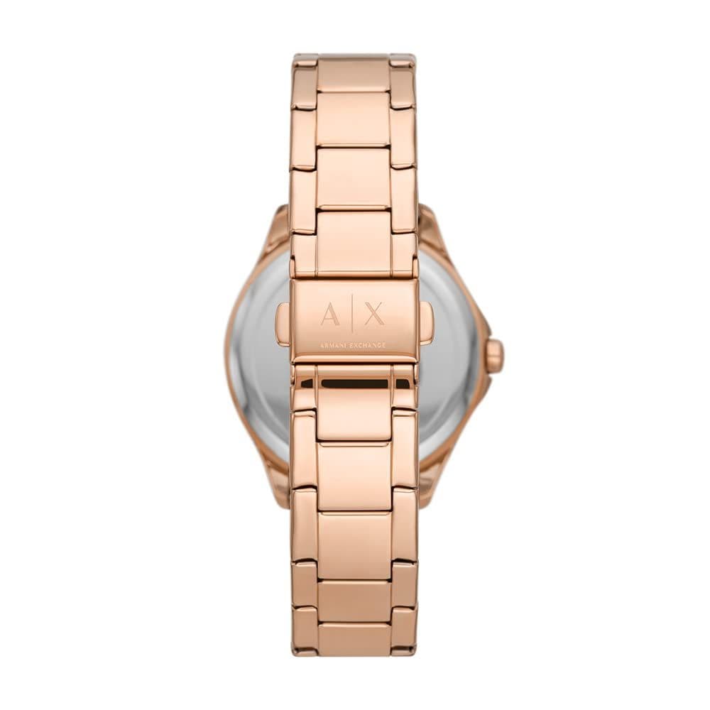 ARMANI EXCHANGE AX5264 Rose Gold Women's Watch - Luxury Fashion Timepiece for Women, Elegant Dress Watch for Office, Party & Special Occasions