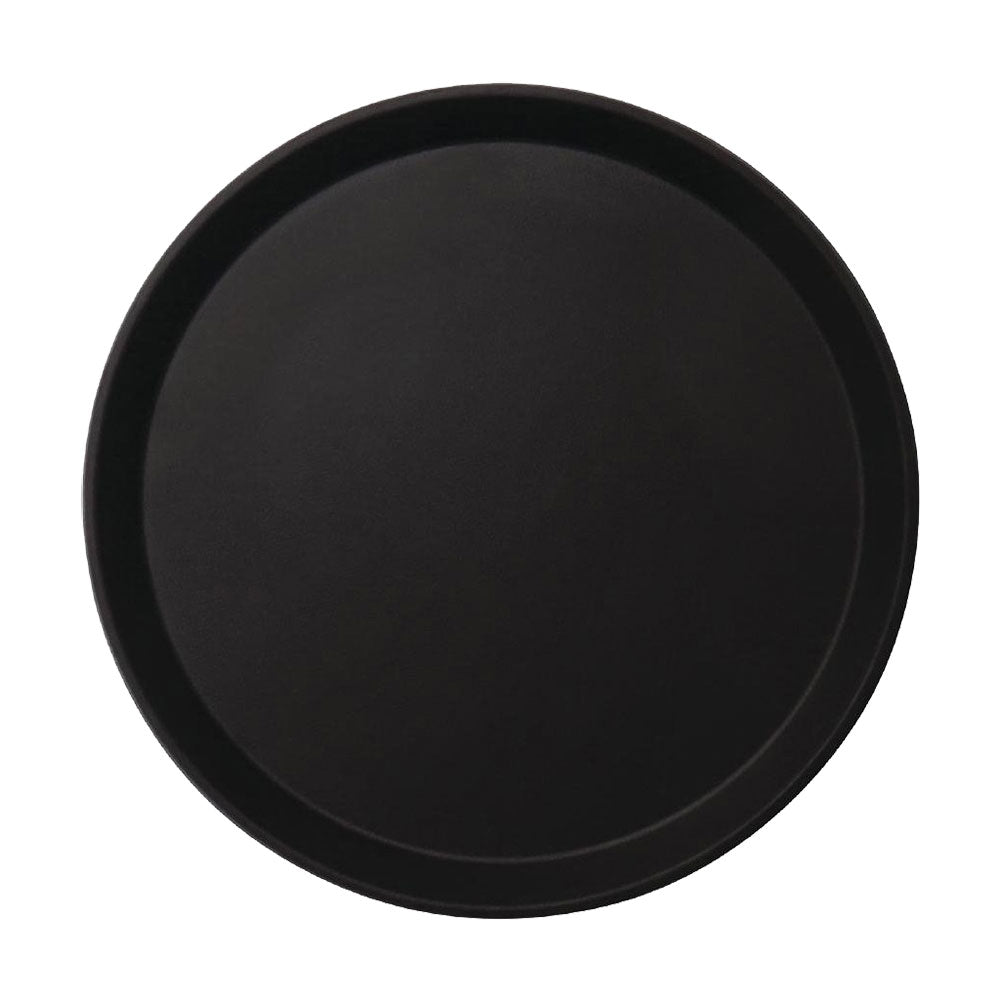Cambro 1100CT110 Camtread Round Serving Tray - 11