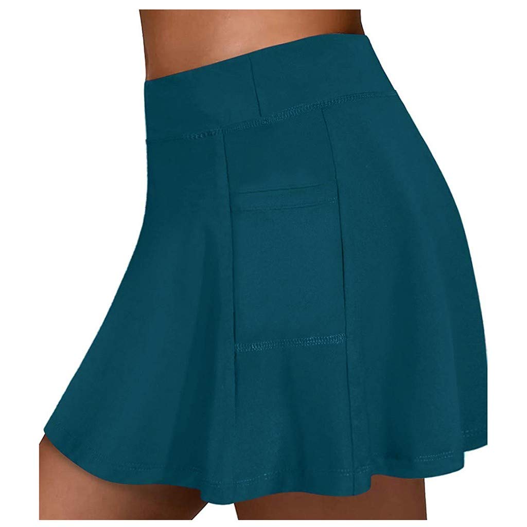 Viligee Women's Tennis Skirt Shorts with Pockets - Athletic Skorts for Running, Yoga, Golf & Fitness - Perfect for Sports, Gym Workouts & Casual Wear