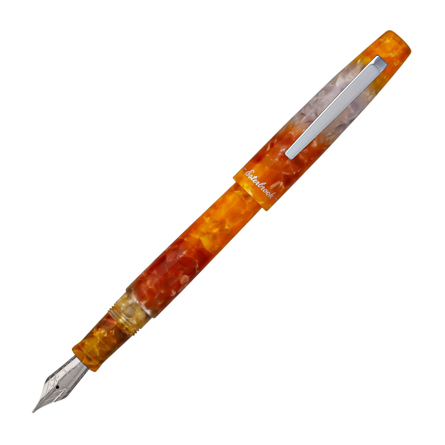 Esterbrook Camden Fountain Pen - Oktoberfest Limited Edition with Palladium Trim - Premium Writing Instrument for Calligraphy, Journaling & Gifts