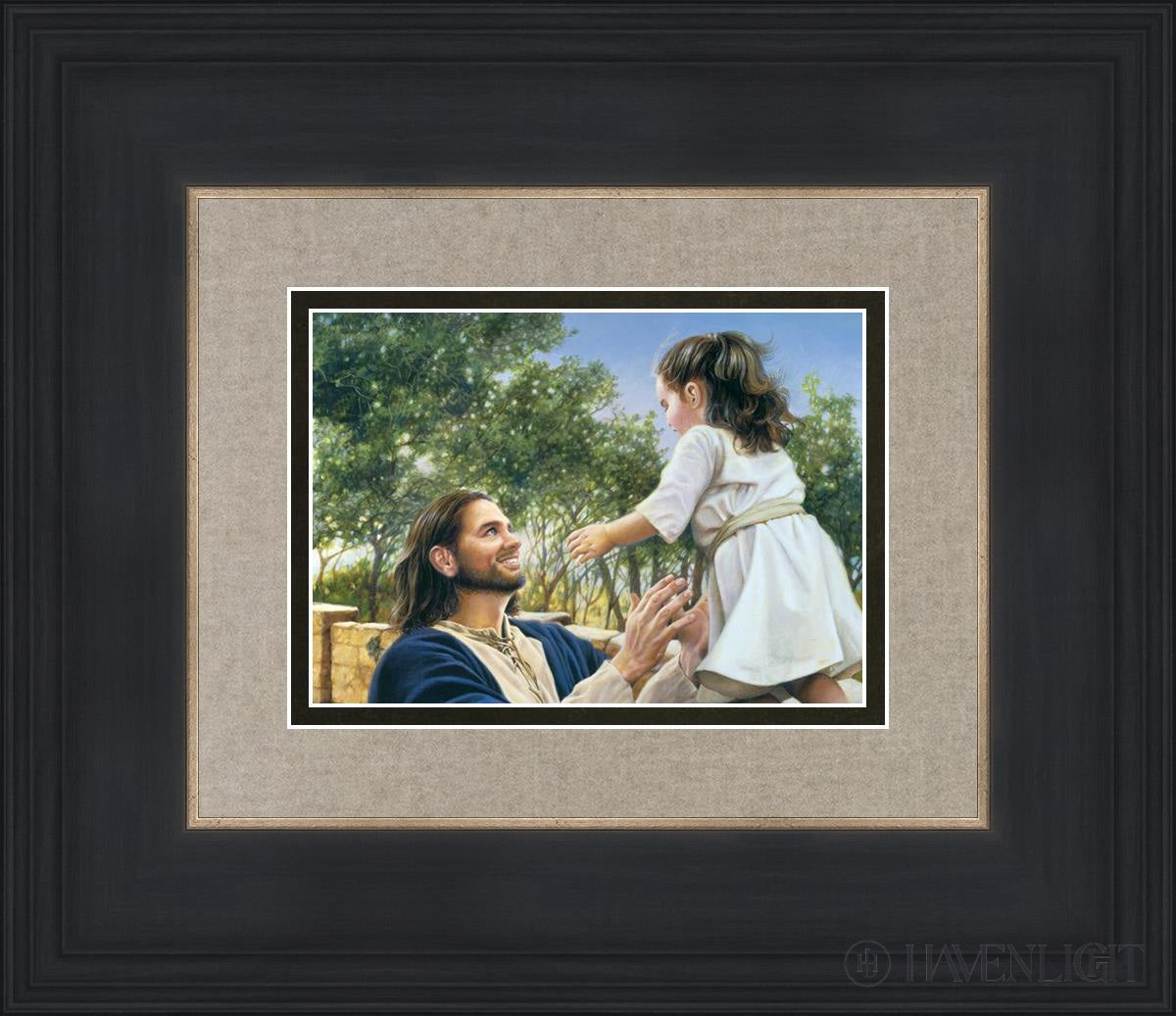 Faith by Liz Lemon Swindle - Inspirational Christian Wall Art for Home & Office Decor - Perfect for Living Rooms, Bedrooms, and Gifts