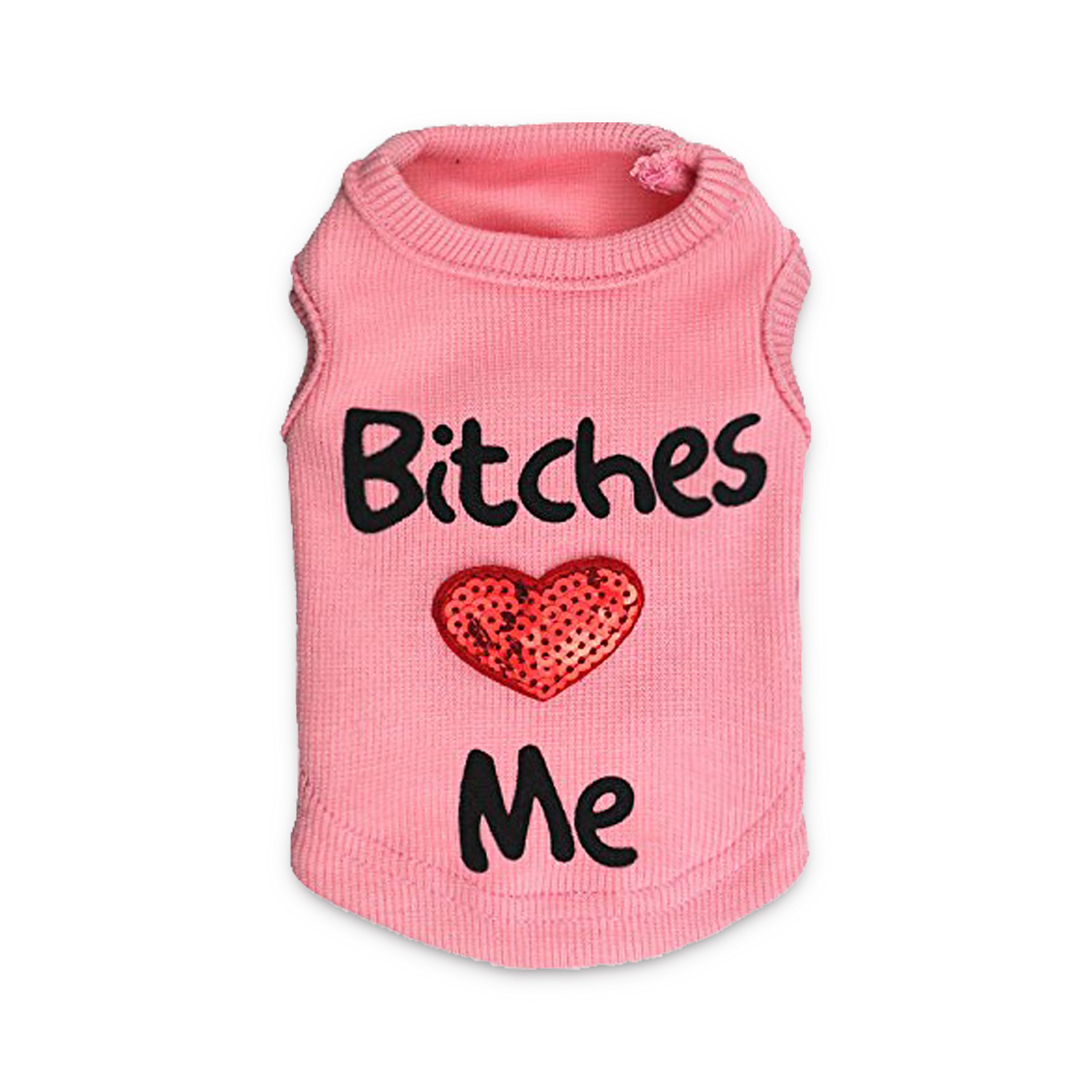 Pink Dog Shirt for Small Dogs - Cozy Puppy Sweater for Daily Walks