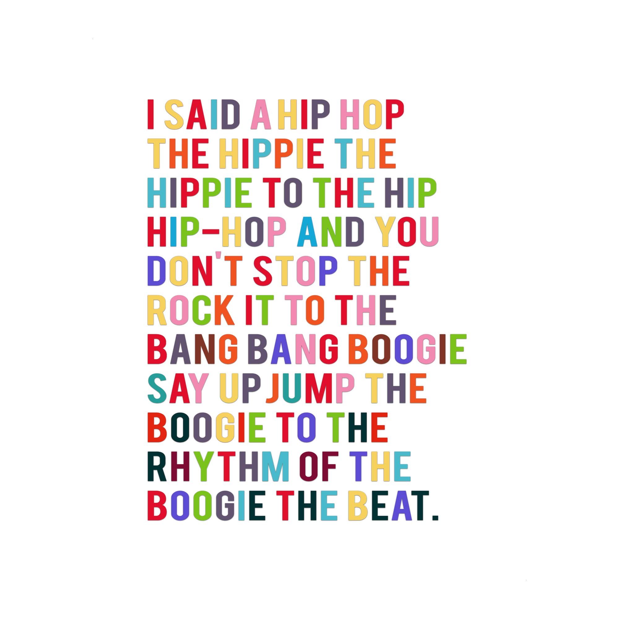 The Sugarhill Gang - Rappers Delight Hip Hop BOHO Wall Art Sign | Retro Poster for Home, Bedroom, Office & Man Cave Decor | Unframed 8x10 | Perfect for Music Lovers & Vintage Aesthetic Spaces
