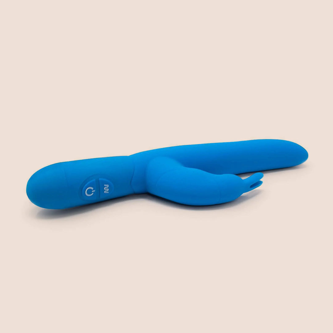 Posh Bounding Bunny® Ultra Slim Silicone Shaft - Premium Adult Toy for Couples & Solo Play, Discreet & Waterproof Design for Enhanced Pleasure