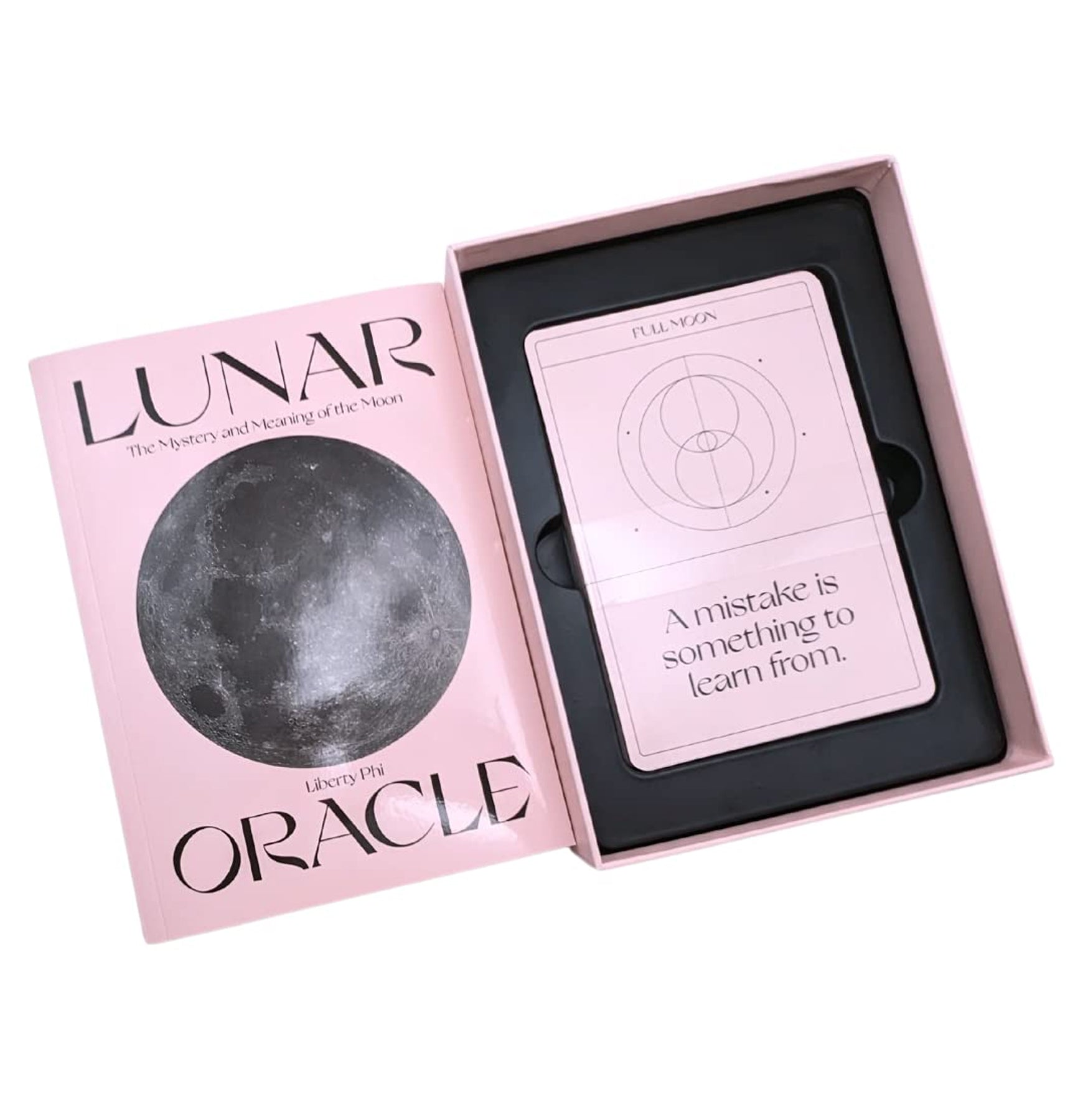 Lunar Oracle Cards - Mystical Moon Phase Divination Deck for Spiritual Guidance & Self-Discovery | Perfect for Tarot Readings, Meditation & Intuitive Development