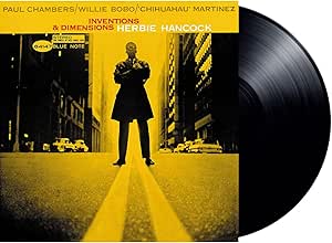 Herbie Hancock - Inventions and Dimensions Vinyl LP Record | Jazz Fusion Music Album | Perfect for Audiophiles & Vinyl Collectors | Great for Home Listening & Music Enthusiasts