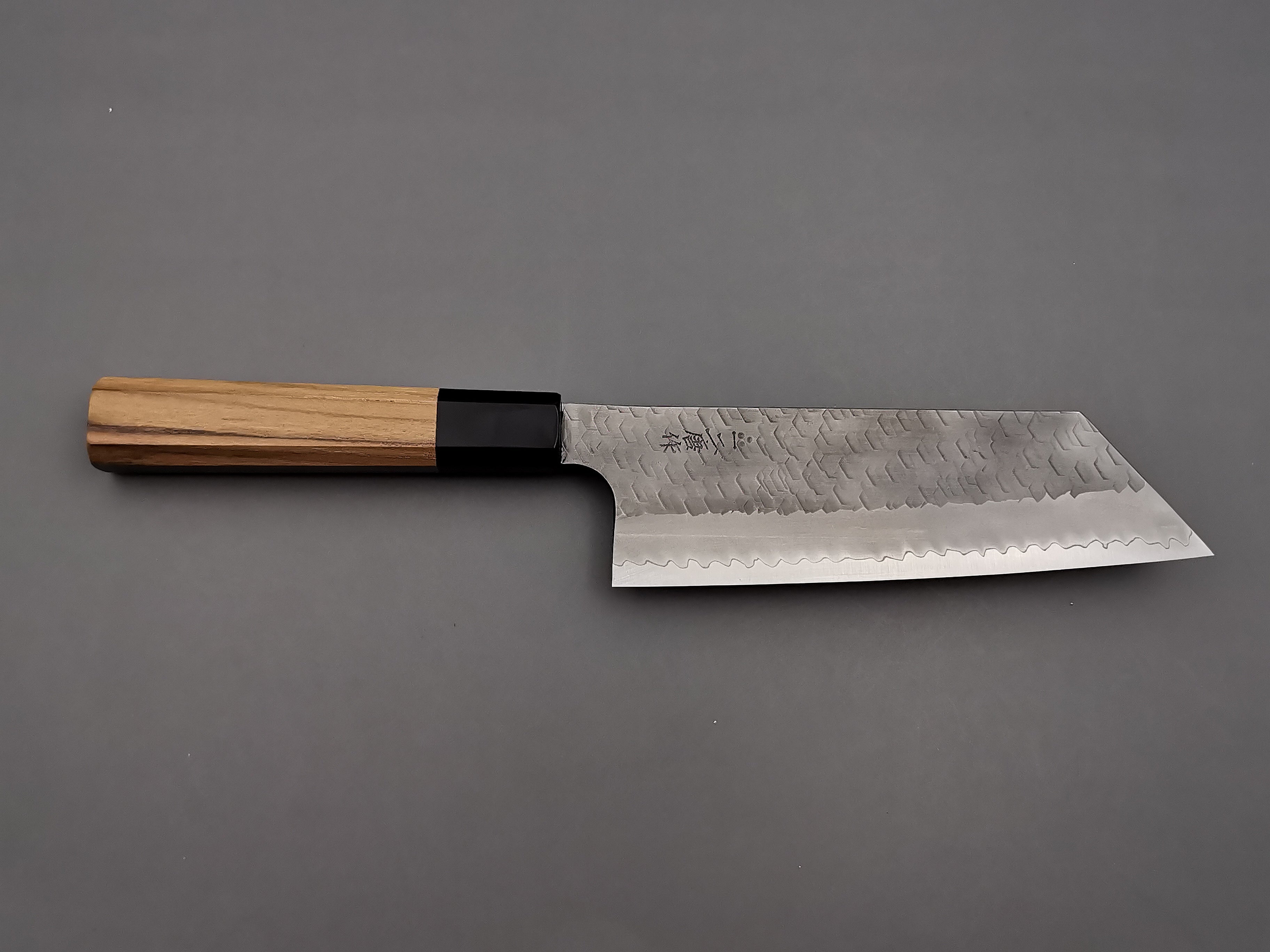 Premium Nigara Hamono SG2 Tsuchime Nakiri Knife - Japanese Damascus Steel Vegetable Chopper for Professional Chefs & Home Cooking - Perfect for Slicing, Dicing & Precision Vegetable Prep