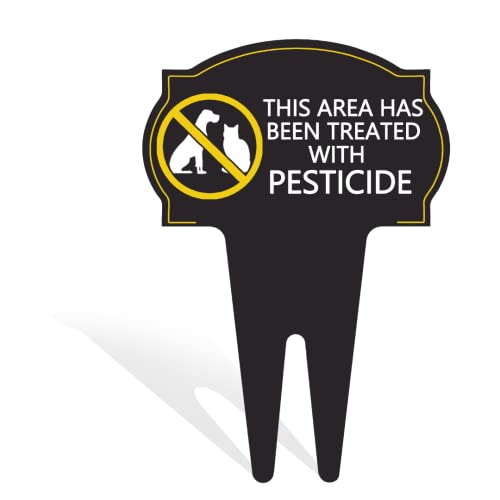 This Area Has Been Treated with Pesticide