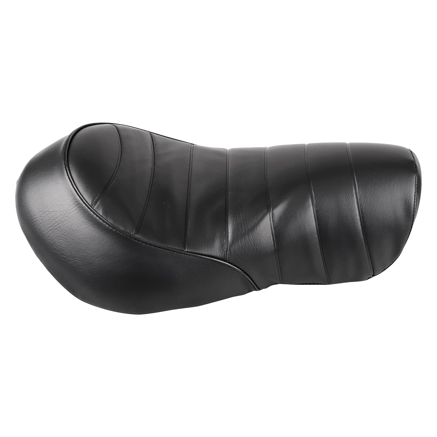 Premium Black Motorcycle Front Driver Cushion Solo Seat for 2016-2021 Harley Sportster XL Iron 883 XL883N - Comfort Upgrade for Long Rides & City Cruising