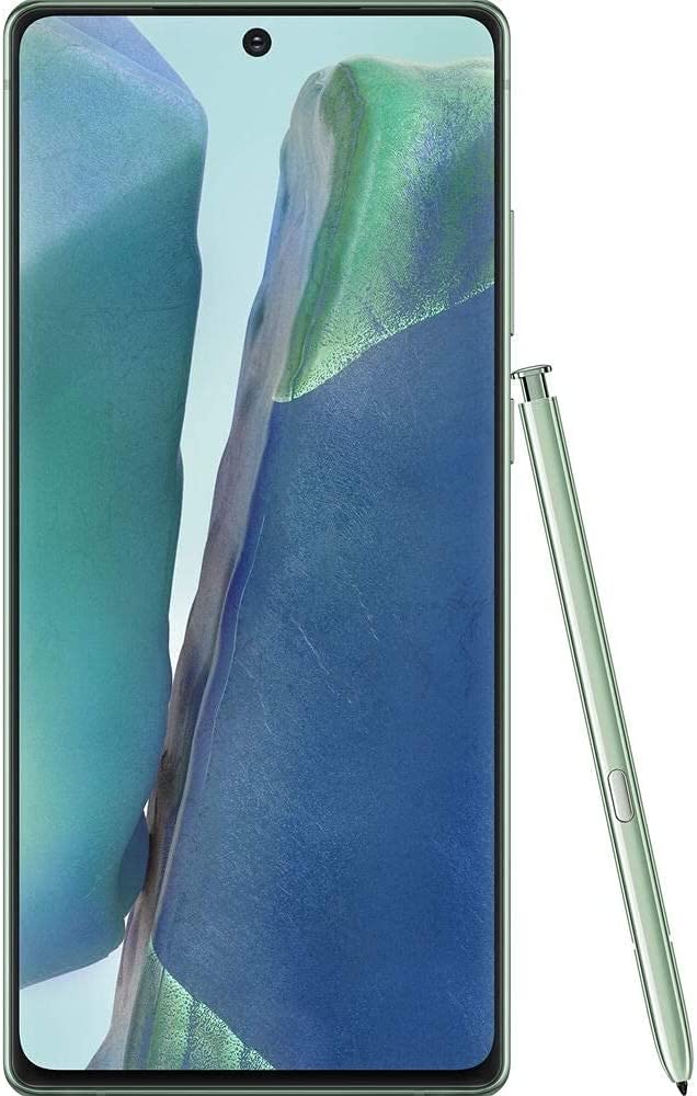 Samsung Galaxy Note 20 5G Smartphone 128GB Mystic Green - AT&T Locked (Certified Renewed) | Fast 5G Speed, S Pen Included, Premium Android Phone for Business & Productivity