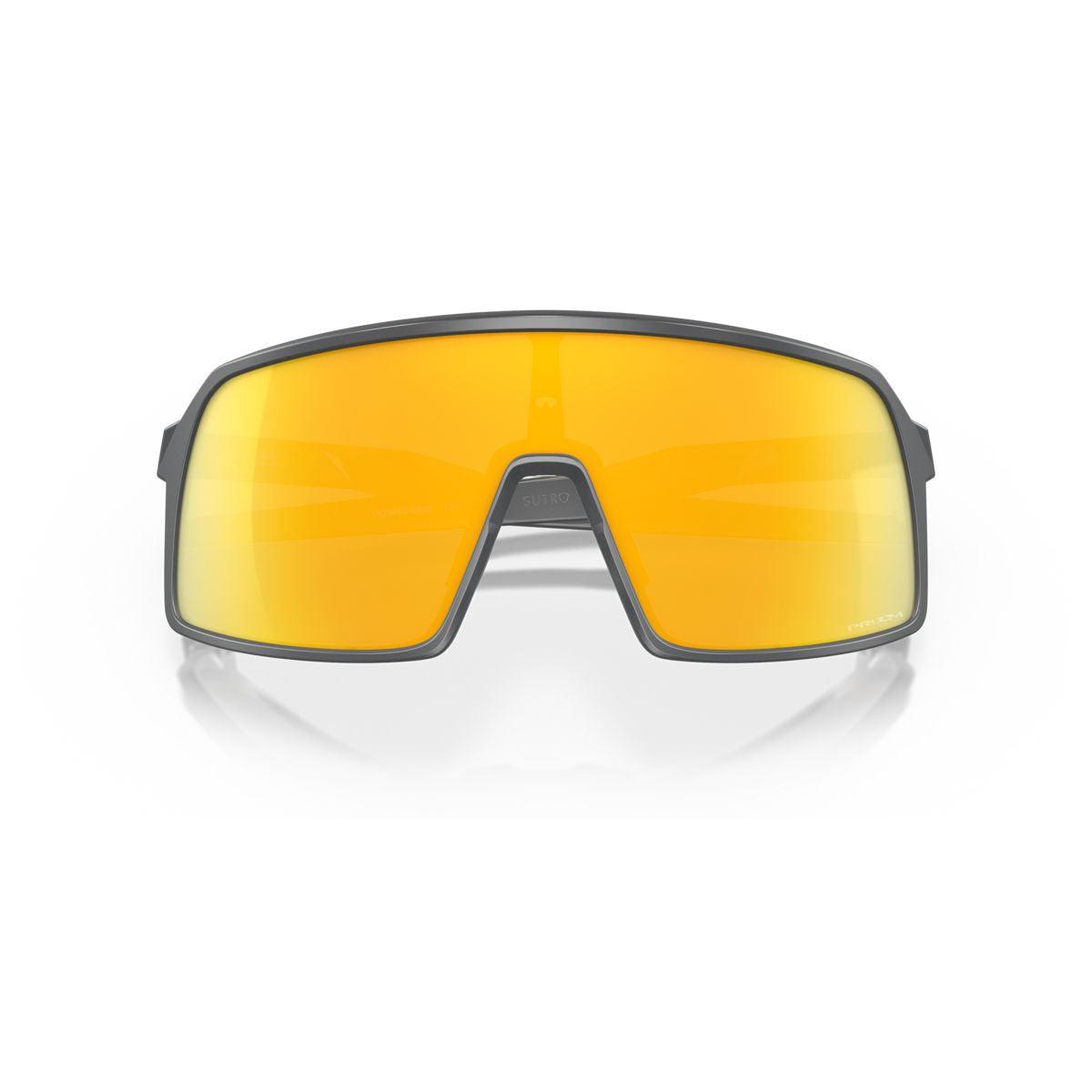 Oakley Sutro S Sunglasses Matte Carbon Frame with Prizm 24K Lenses - 0OO9462 946208 for Cycling, Running & Outdoor Sports