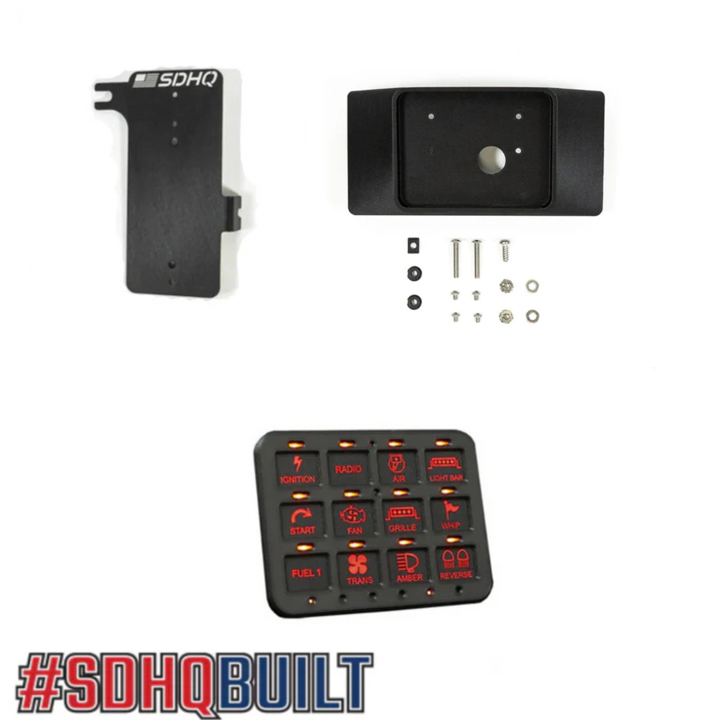 2024 Ford Ranger Complete Switch Pros Kit - High-Performance Off-Road Lighting Control System for Adventure & Overlanding