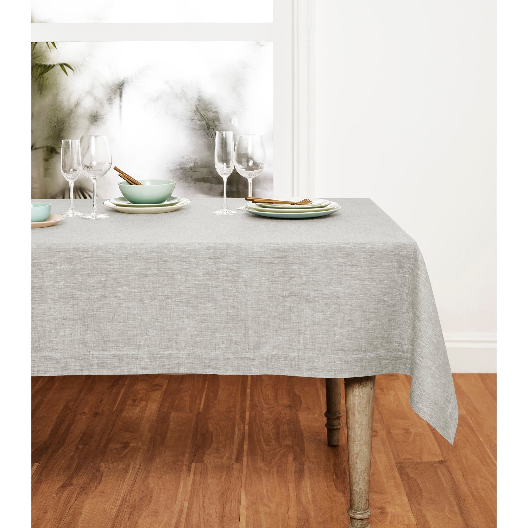 Premium Athena Tablecloth - Elegant & Durable Table Cover for Dining, Parties & Home Decor - Washable & Wrinkle-Resistant Fabric for Everyday Use
