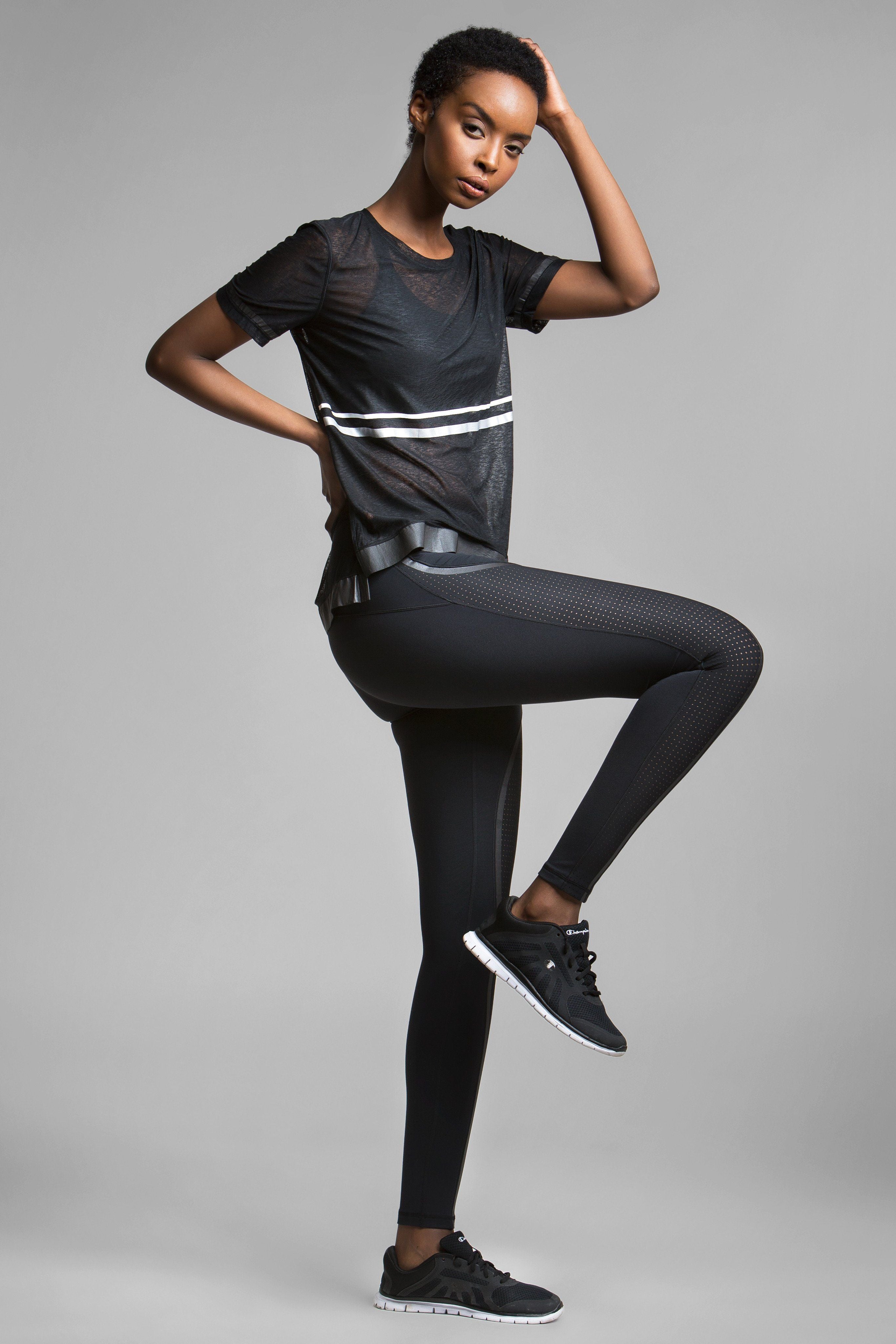 Estelle Reflective Running T-Shirt for Men & Women - High Visibility Safety Shirt for Night Jogging, Cycling & Outdoor Activities