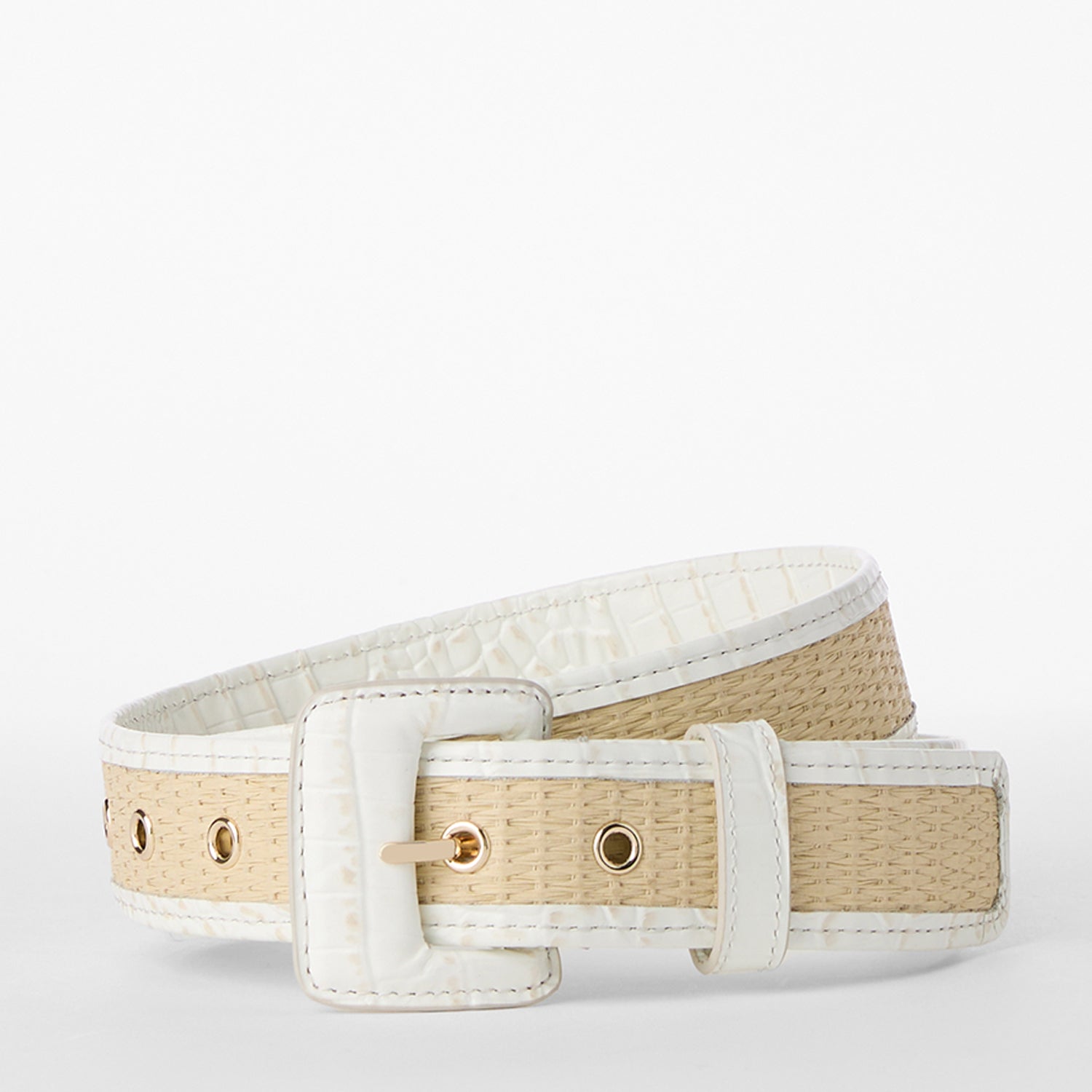 Sea Salt White Classic Straw
