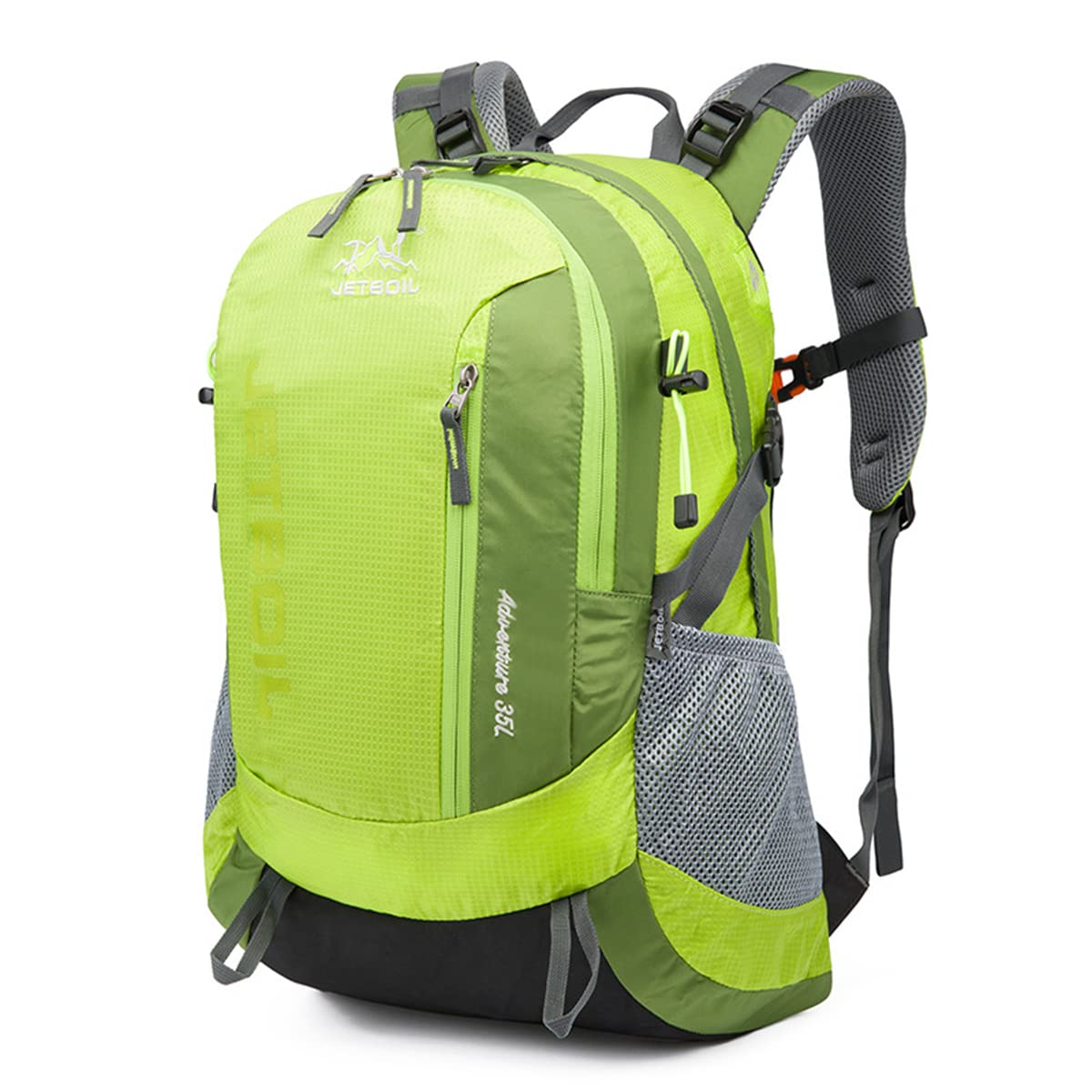 Lightweight Breathable Hiking Backpack - Waterproof Travel Daypack for Camping, Outdoor Sports & Daily Use - Perfect for Women & Men (Green)