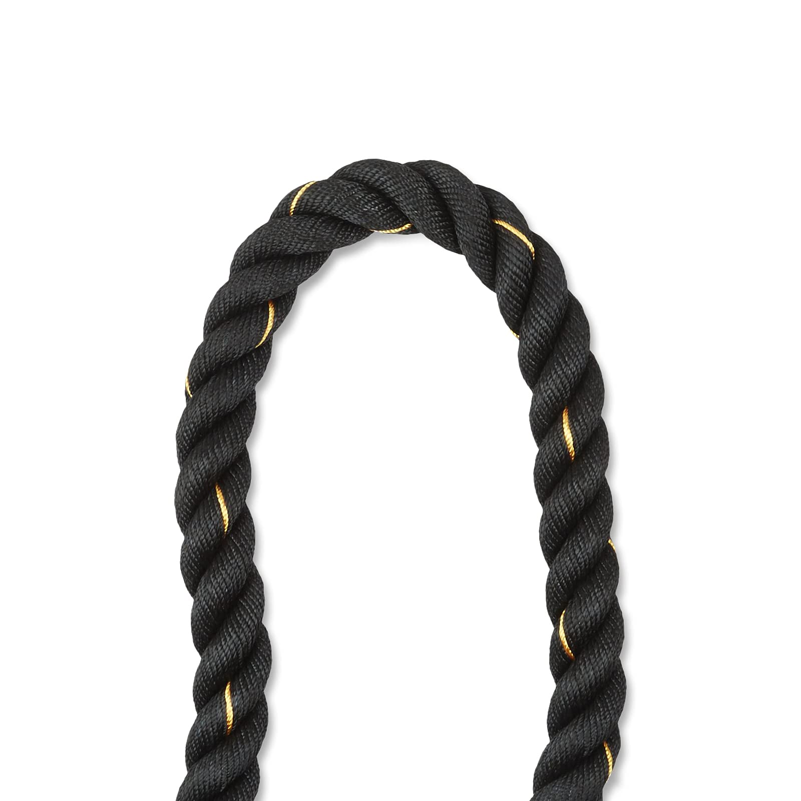 Amazon Basics Heavy Duty Jump Rope for Strength Training, Cardio Workouts & CrossFit - Adjustable Length Fitness Rope for Home Gym, Outdoor Exercise & Boxing Training
