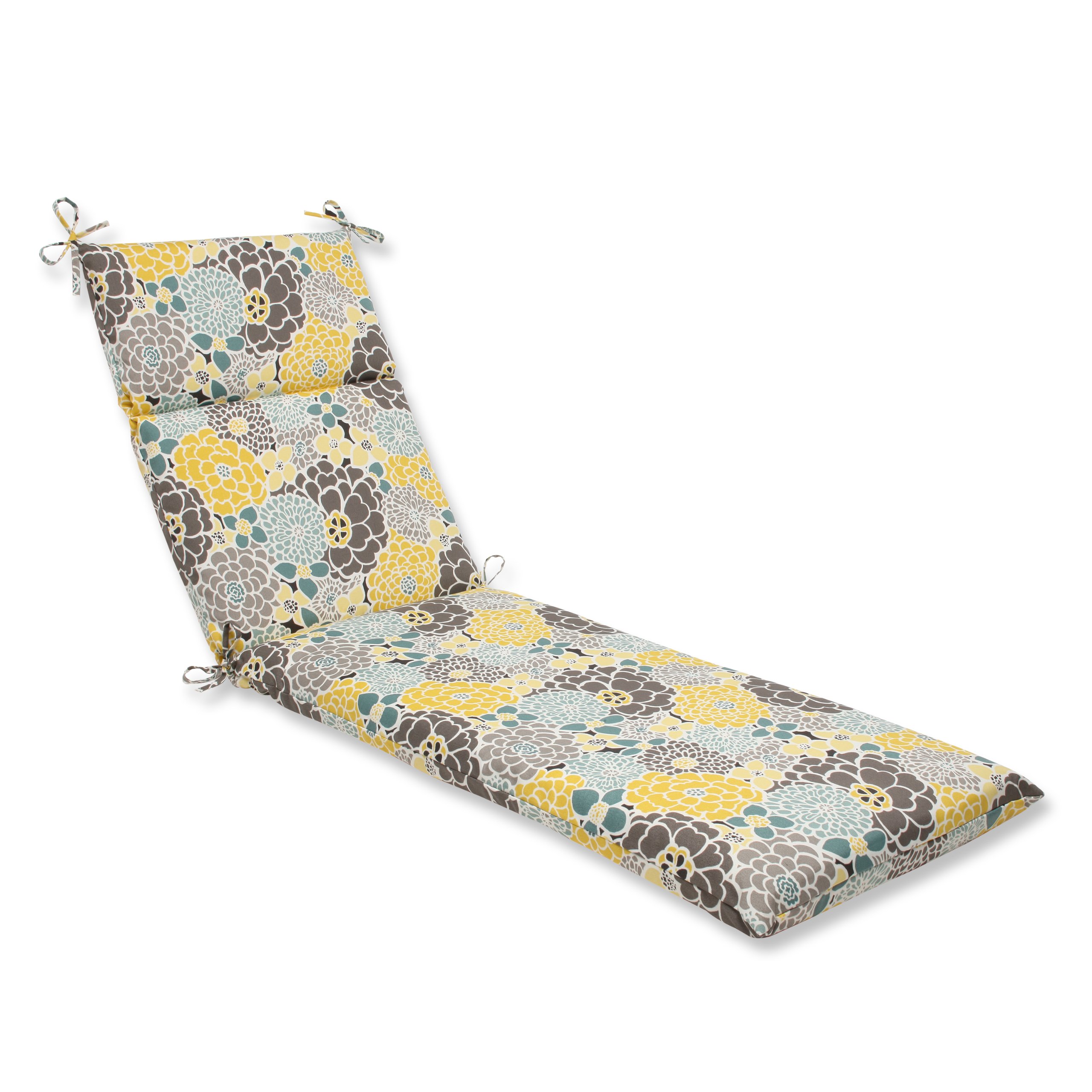 Pillow Perfect Bright Floral Chaise Lounge Cushion - 72.5