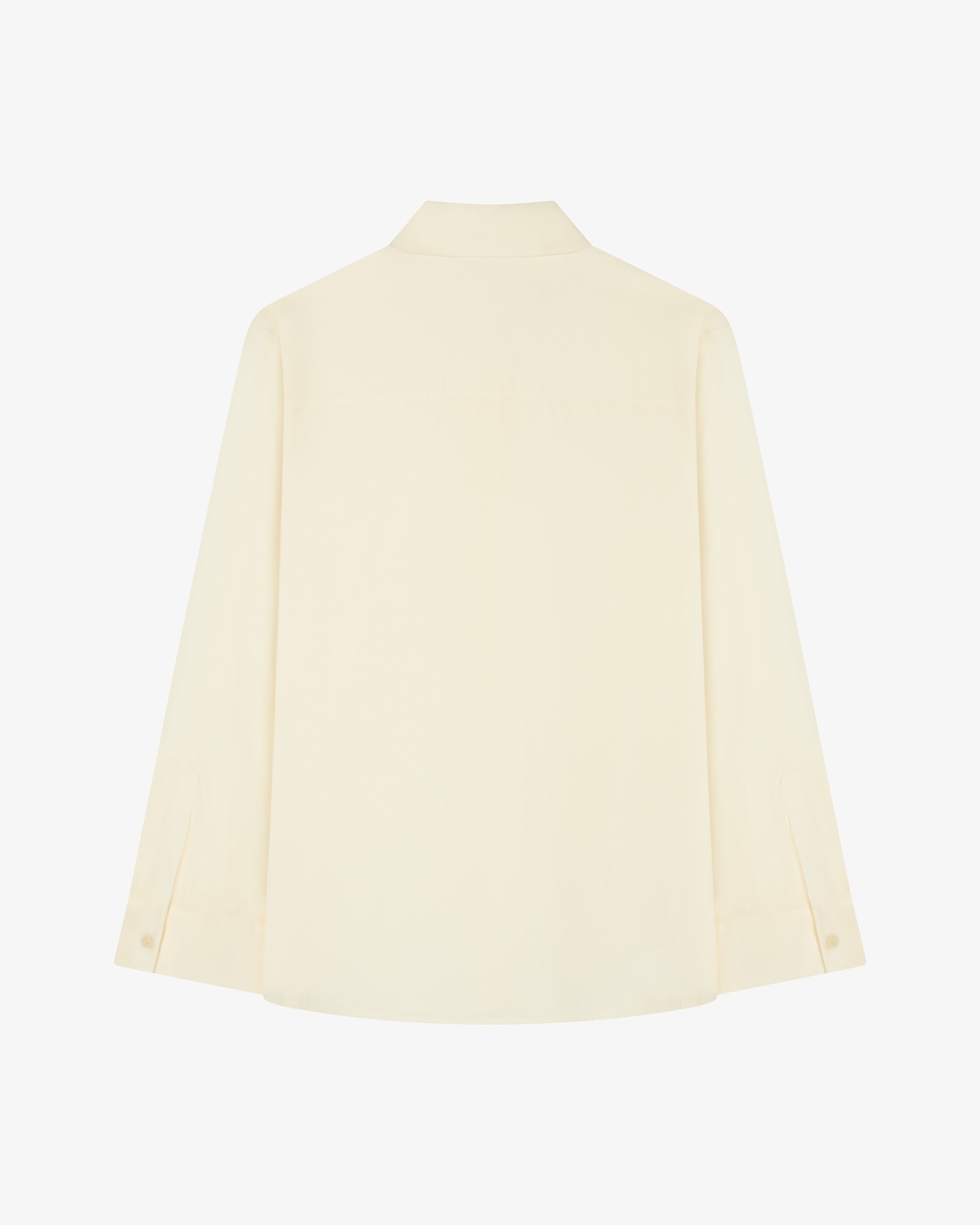 Elegant Silk Cape Sleeve Blouse in Cream - Perfect for Evening Parties, Weddings & Formal Occasions