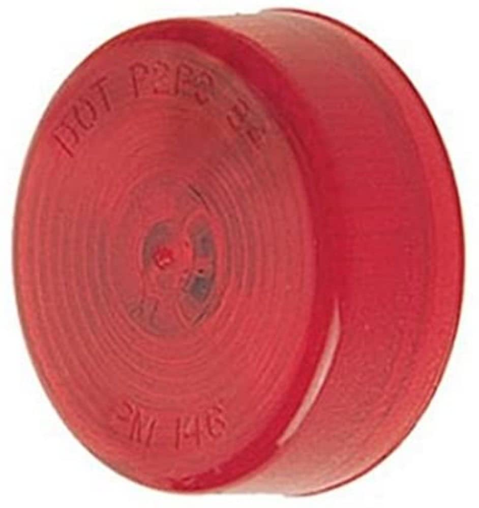 PETERSON MFG V146R Round Red Clearance Light - Heavy Duty Truck & Trailer Safety Lighting for Enhanced Visibility