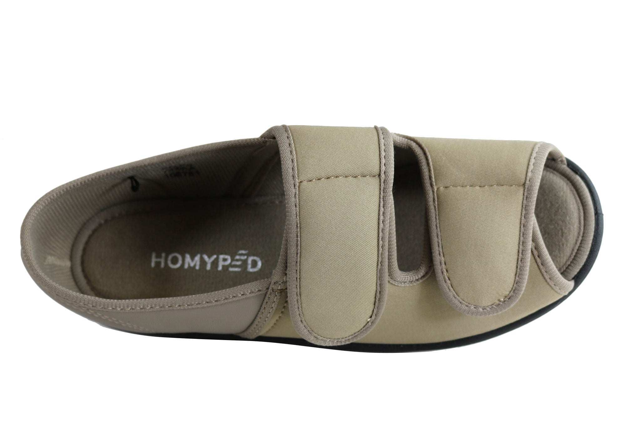Homyped Anika Women's Comfortable Wide Fit Adjustable Open Toe Slippers - Soft House Shoes for Relaxing at Home, Spa & Indoor Use