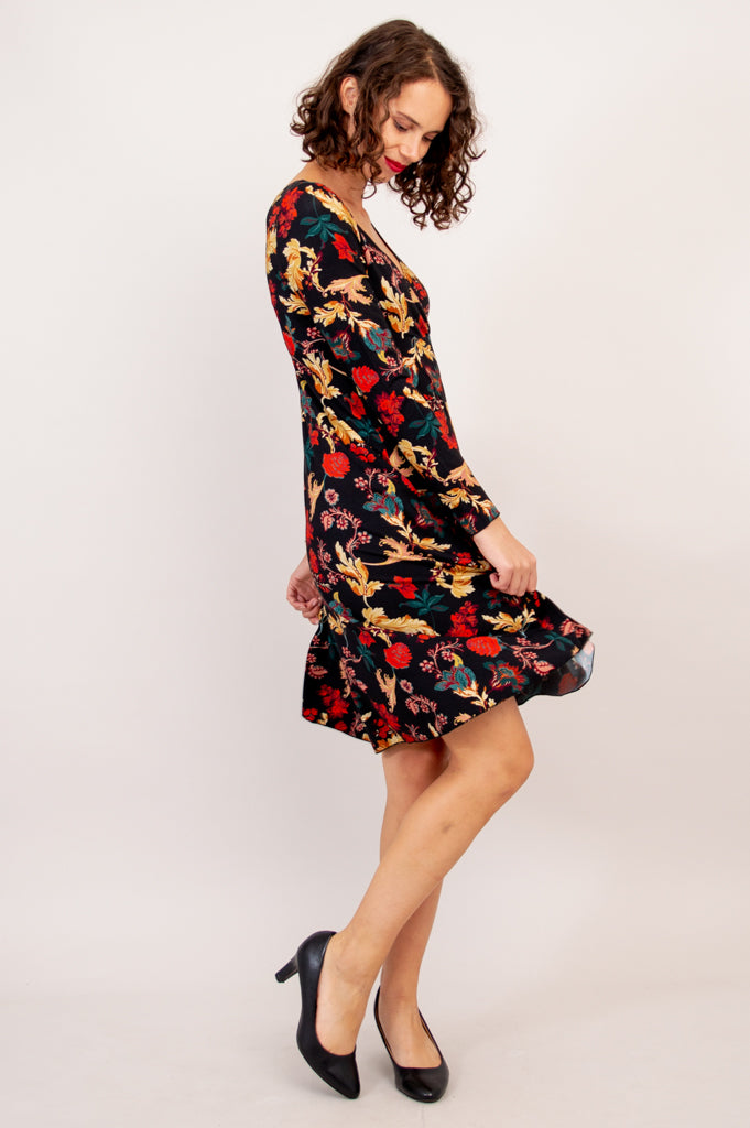 Denver Dress - Elegant Ornate Bamboo Design for Women | Perfect for Summer Outings & Beach Vacations
