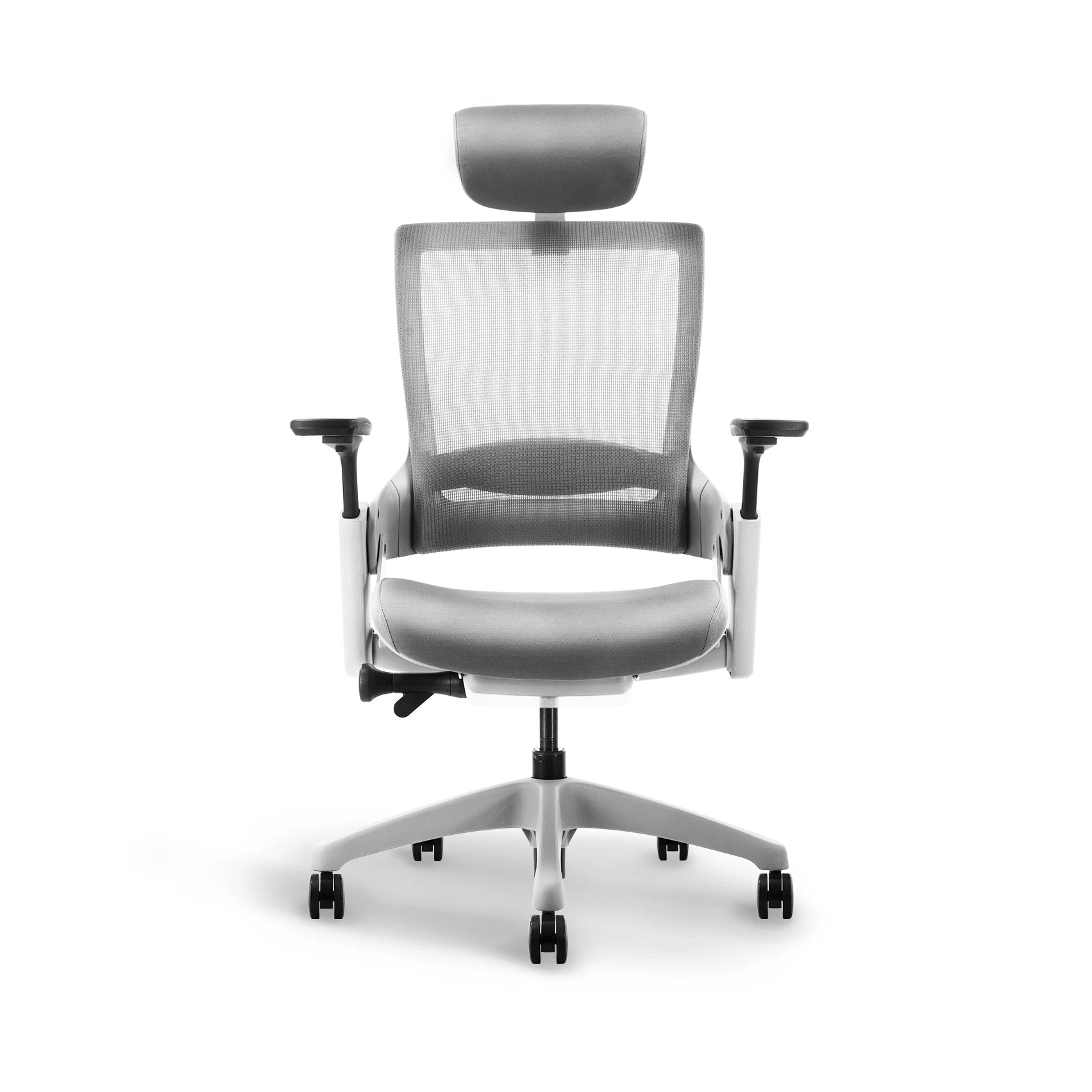 Ergonomic Office Chair with Adjustable Lumbar Support - Comfortable Desk Chair for Home & Work - Perfect for Long Hours Sitting, Gaming, and Studying