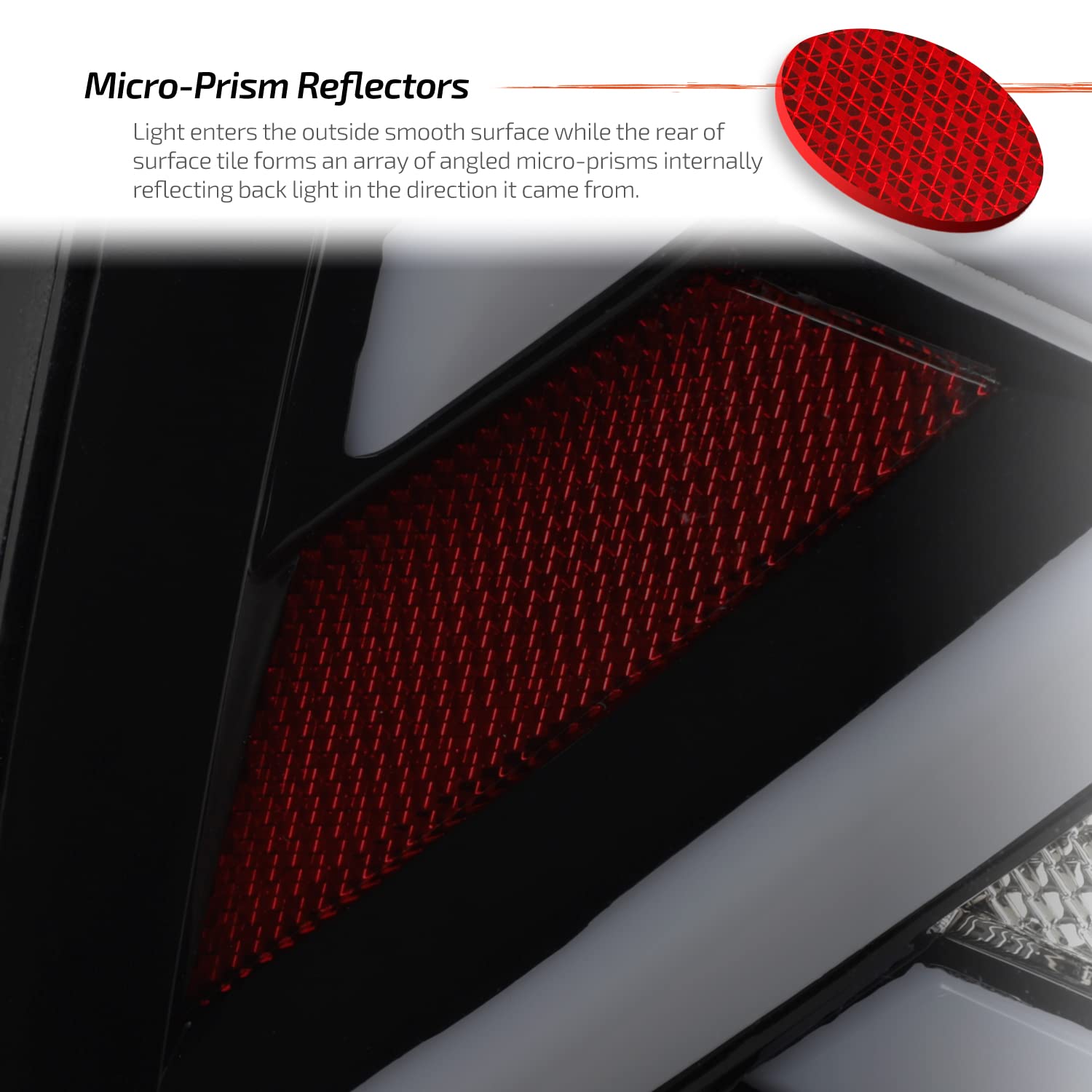 AKKON 3D LED Black Smoked Tail Lights Pair for 2009-2018 Dodge Ram 1500/2500/3500 Trucks - Left Driver & Right Passenger Side - Upgrade for Night Driving & Enhanced Style
