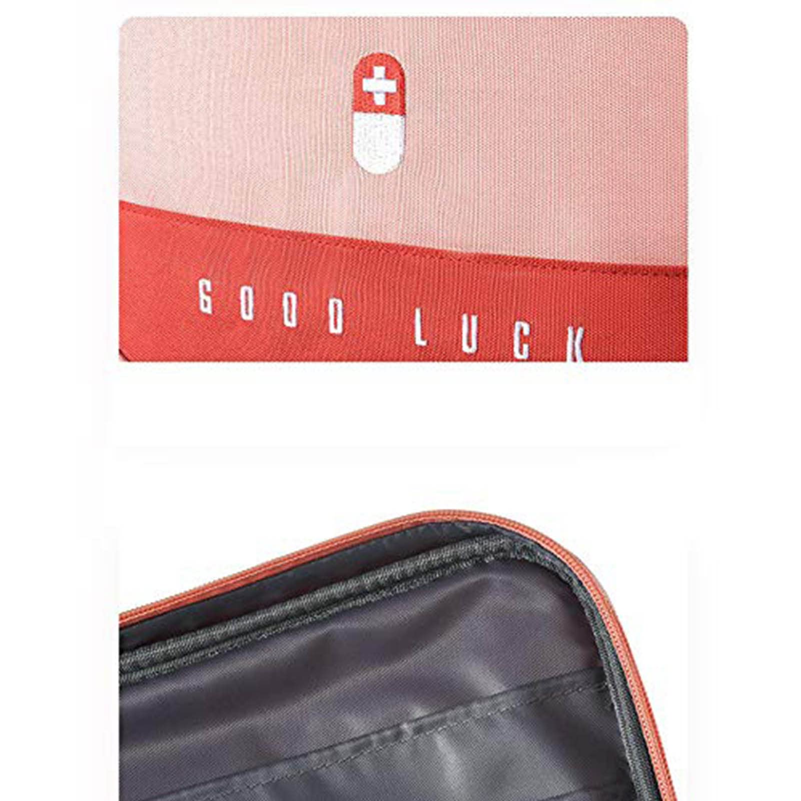 Professional Empty First Aid Haversack Bag - Compact Medical Supplies Kit with Inner Dividers for Home, Nurse, Camping & Emergency Preparedness | Durable & Portable First Aid Organizer