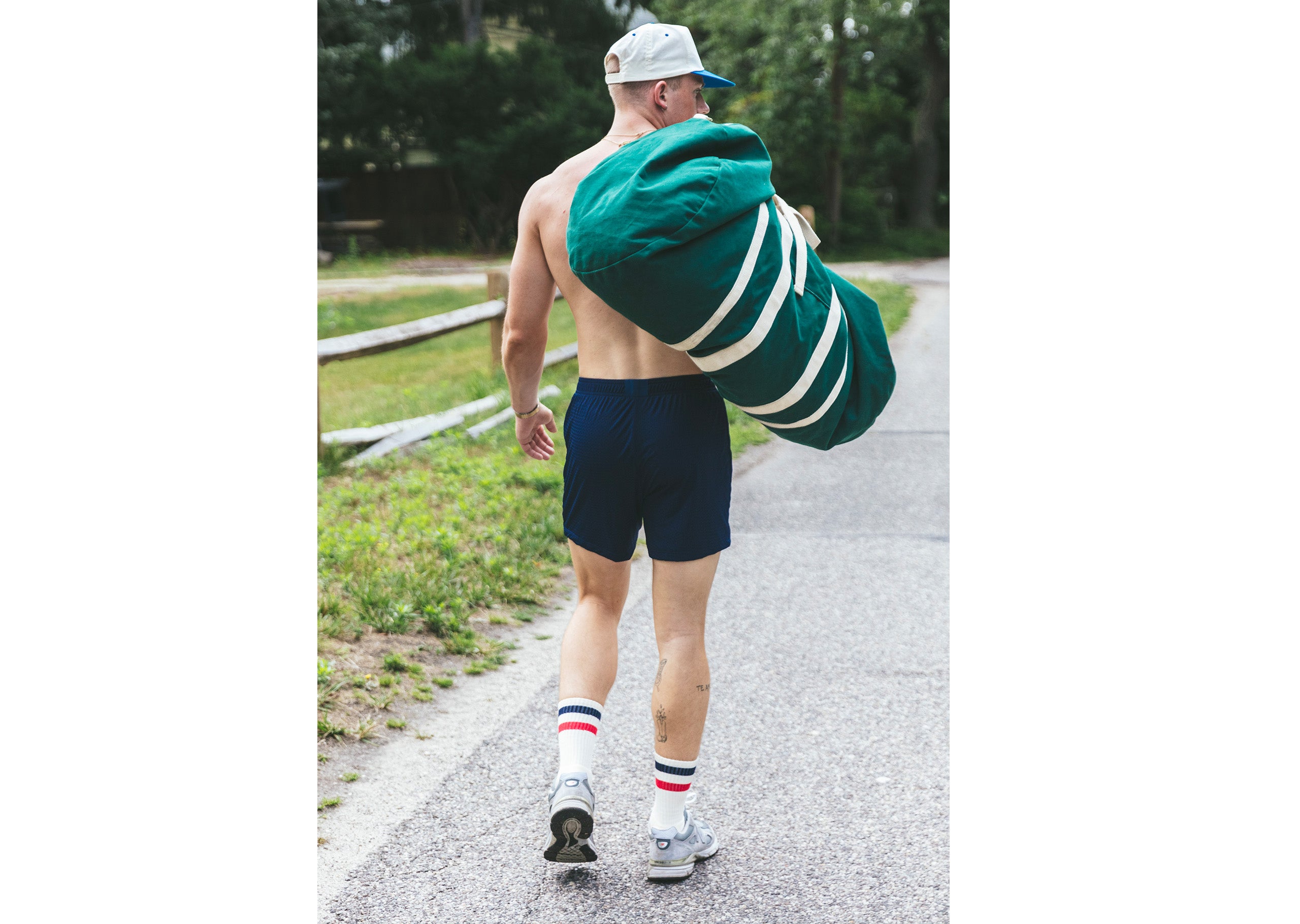 6-Pocket Lounge Shorts for Men - Comfortable Navy Blue Casual Shorts for Relaxing, Travel & Home Wear