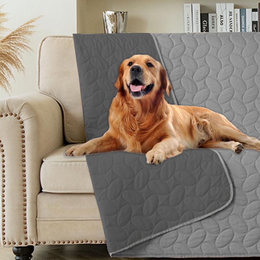 Ameritex Waterproof Reversible Dog Bed Cover - Sofa Protector, Pet Blanket for Furniture, Couch & Bed | Ideal for Pets, Home Decor & Furniture Protection