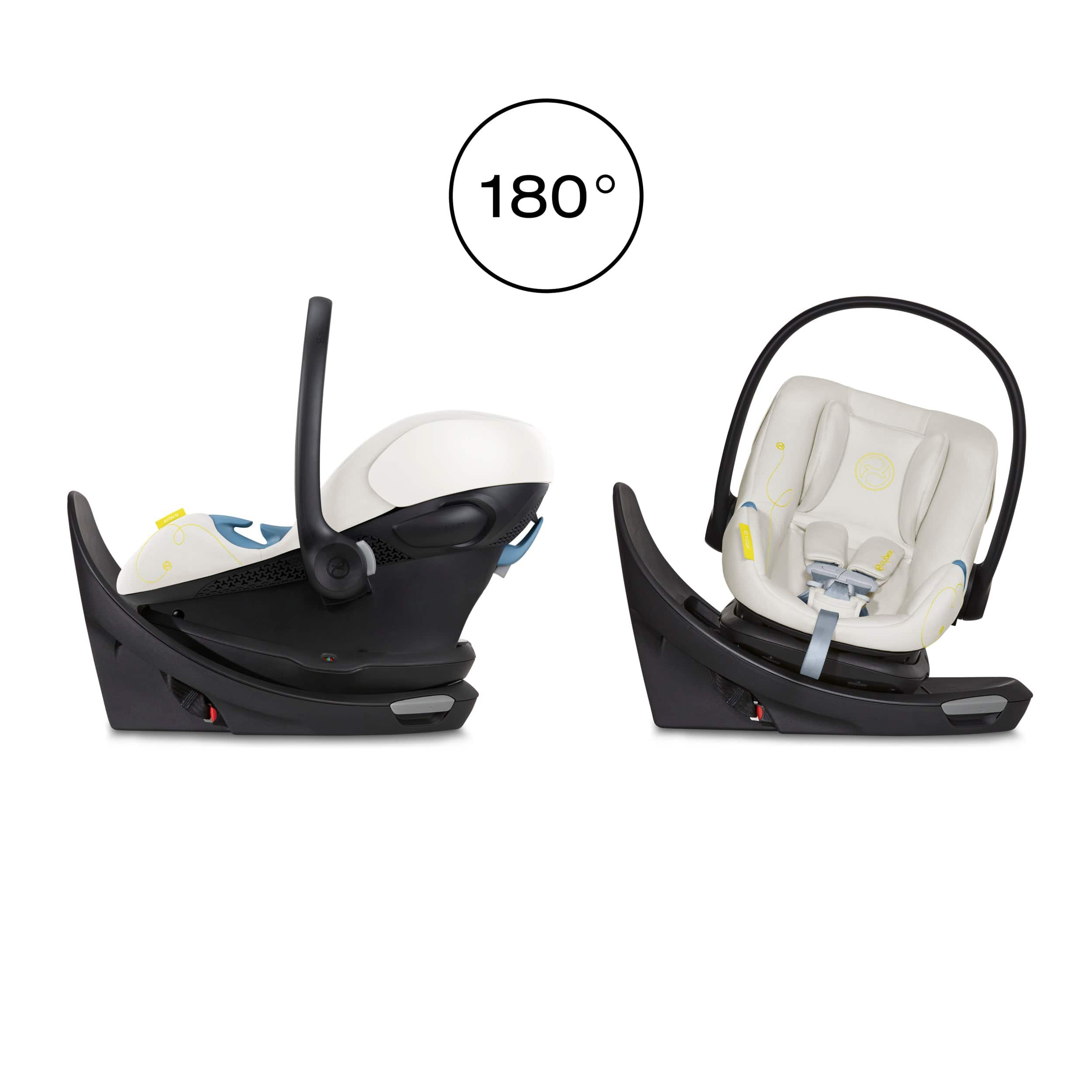 Cybex Aton G Swivel Infant Car Seat - 360° Rotating, Side Impact Protection, Lightweight & Compact for Easy Installation - Perfect for Newborns, Travel, and Everyday Use