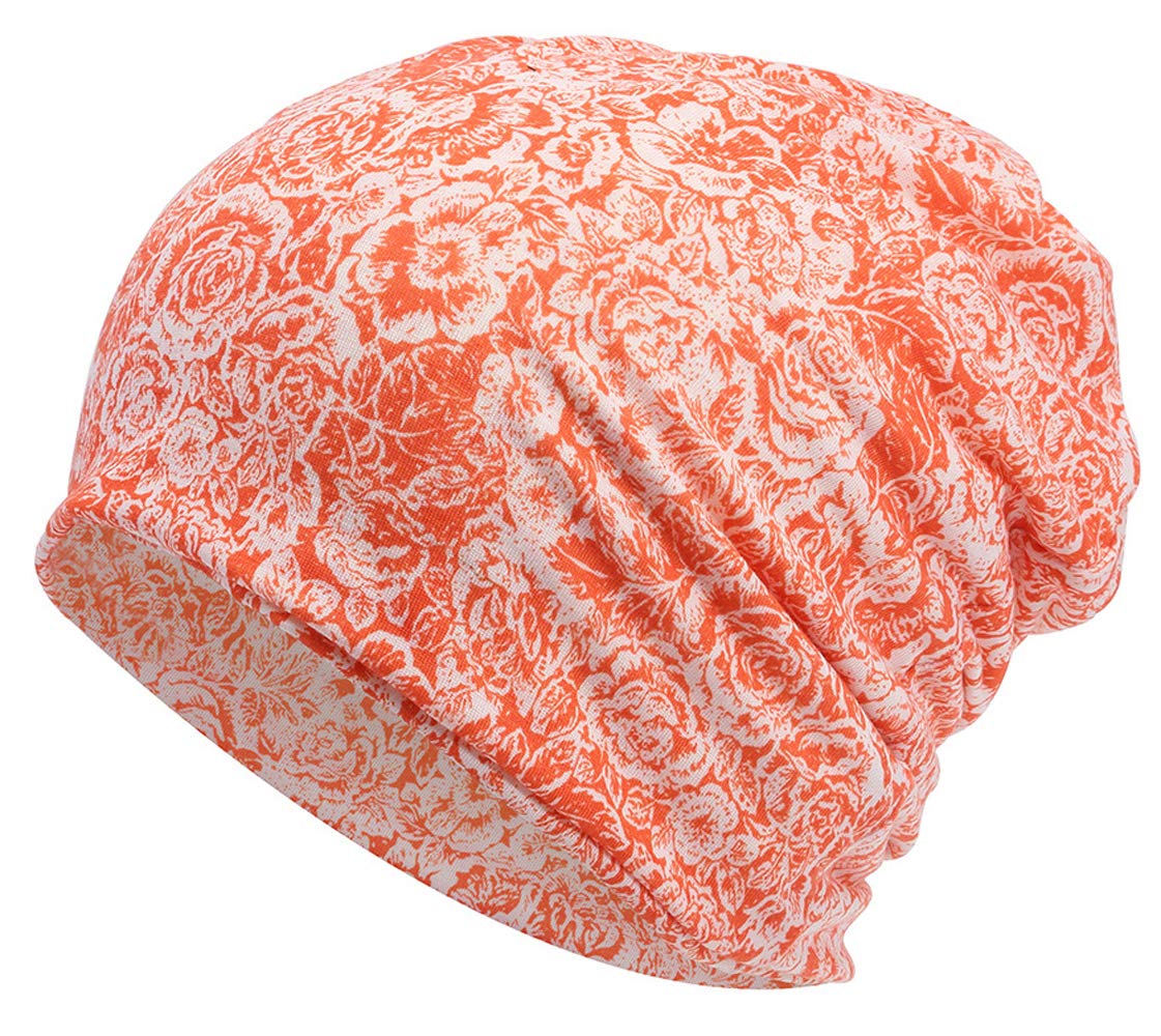 Women's Soft Stretchy Chemo Beanie Hat - Comfortable Loose Fit Cotton Headwear for Cancer Patients - Perfect for Chemotherapy, Cold Weather & Everyday Wear