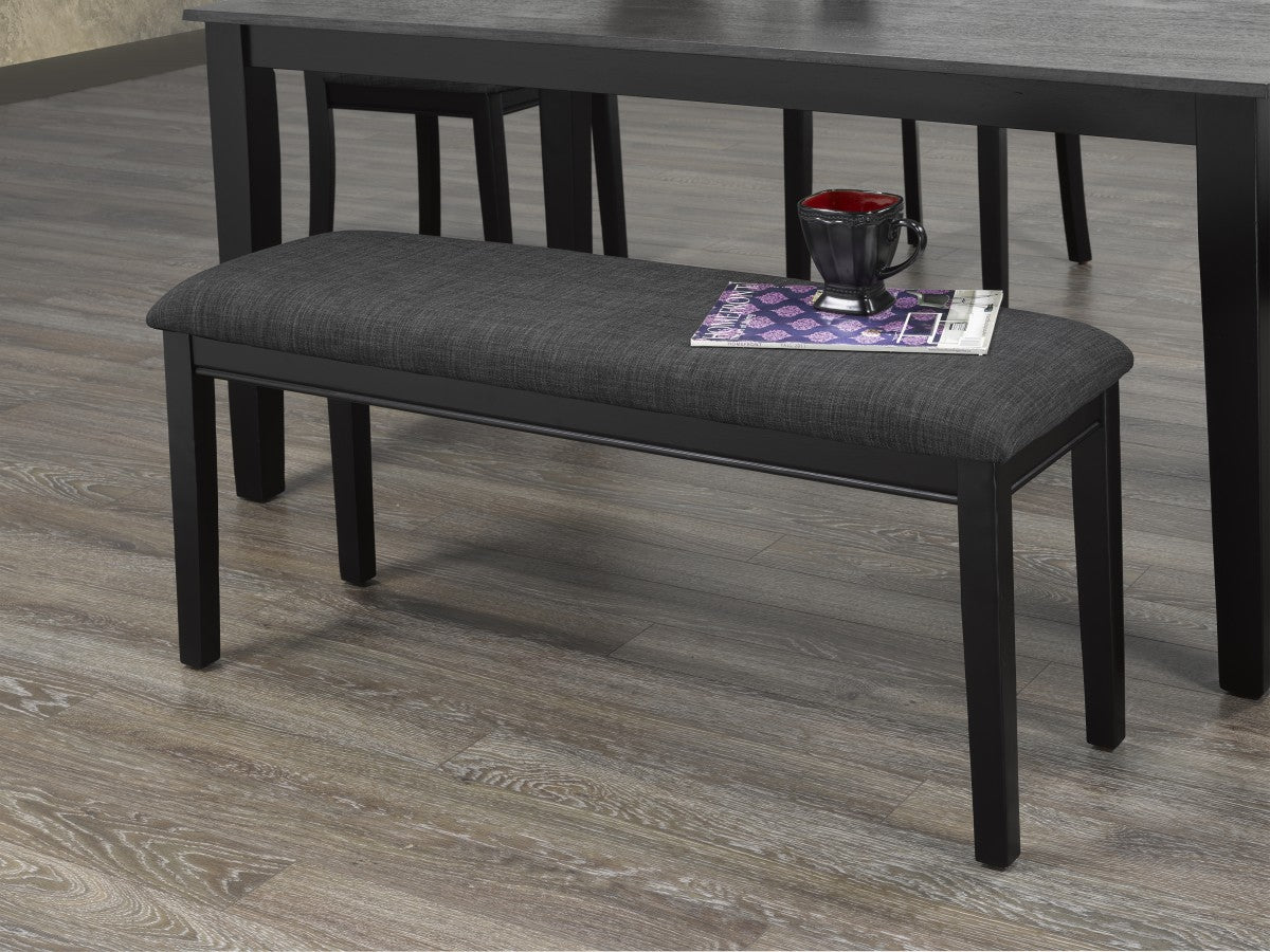 Grey Bench 872-23 - Durable Indoor/Outdoor Seating for Patio, Garden, and Living Room